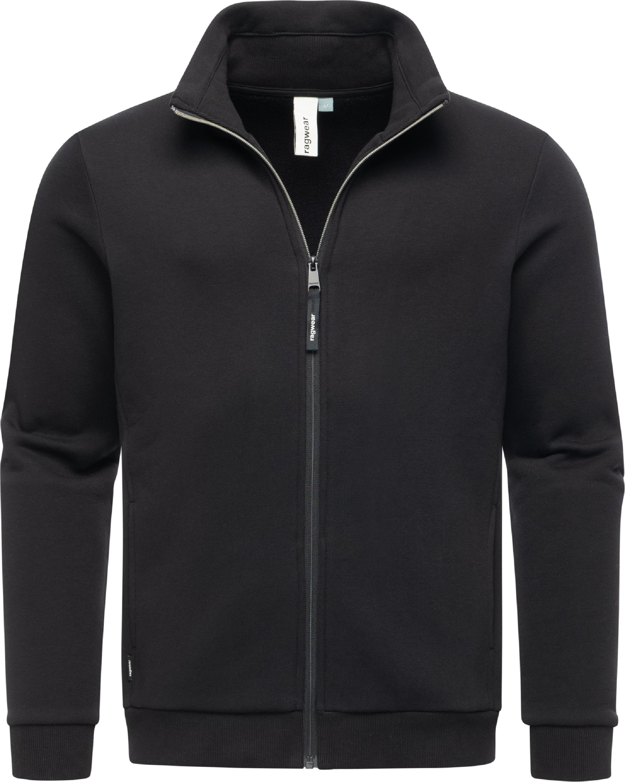 Sweatjacke mit hohem Kragen "Jettrys" Black