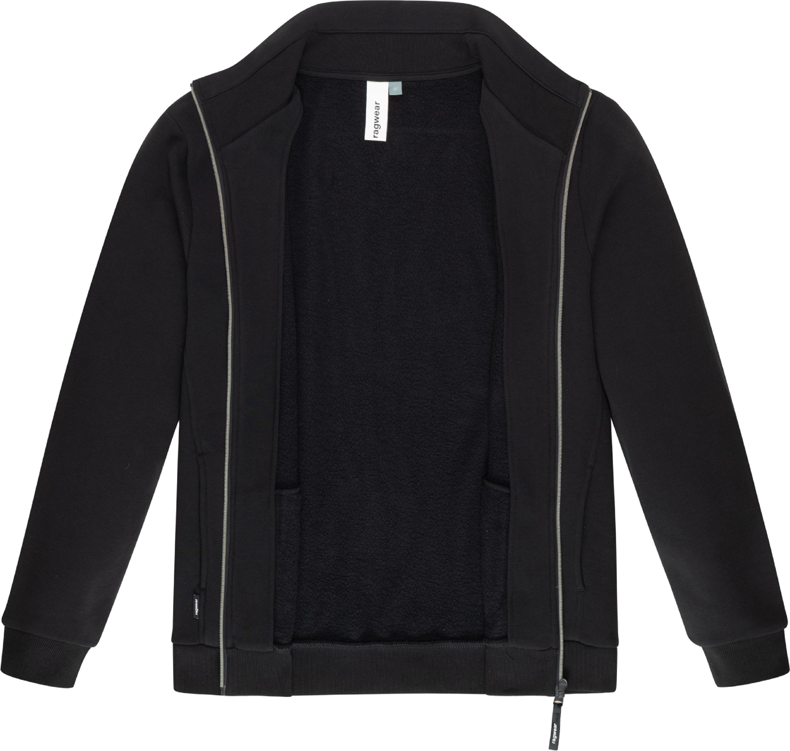 Sweatjacke mit hohem Kragen "Jettrys" Black