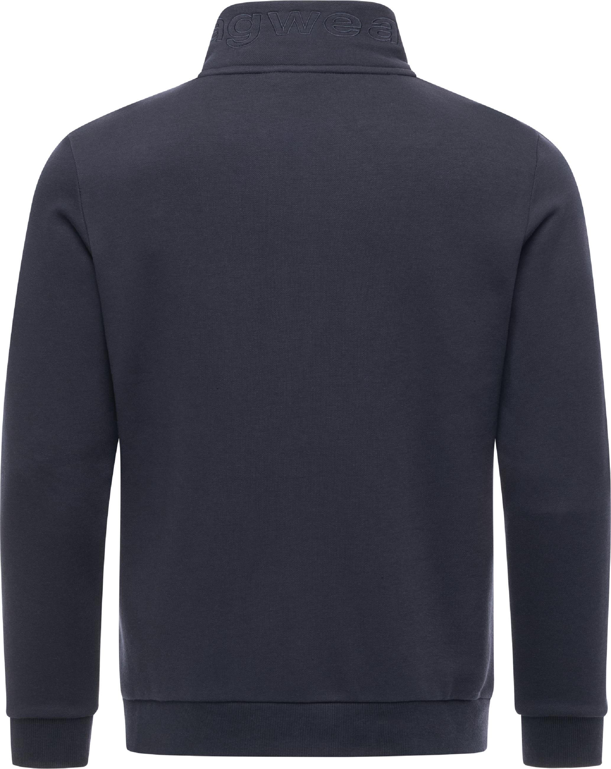 Sweatjacke mit hohem Kragen "Jettrys" Navy