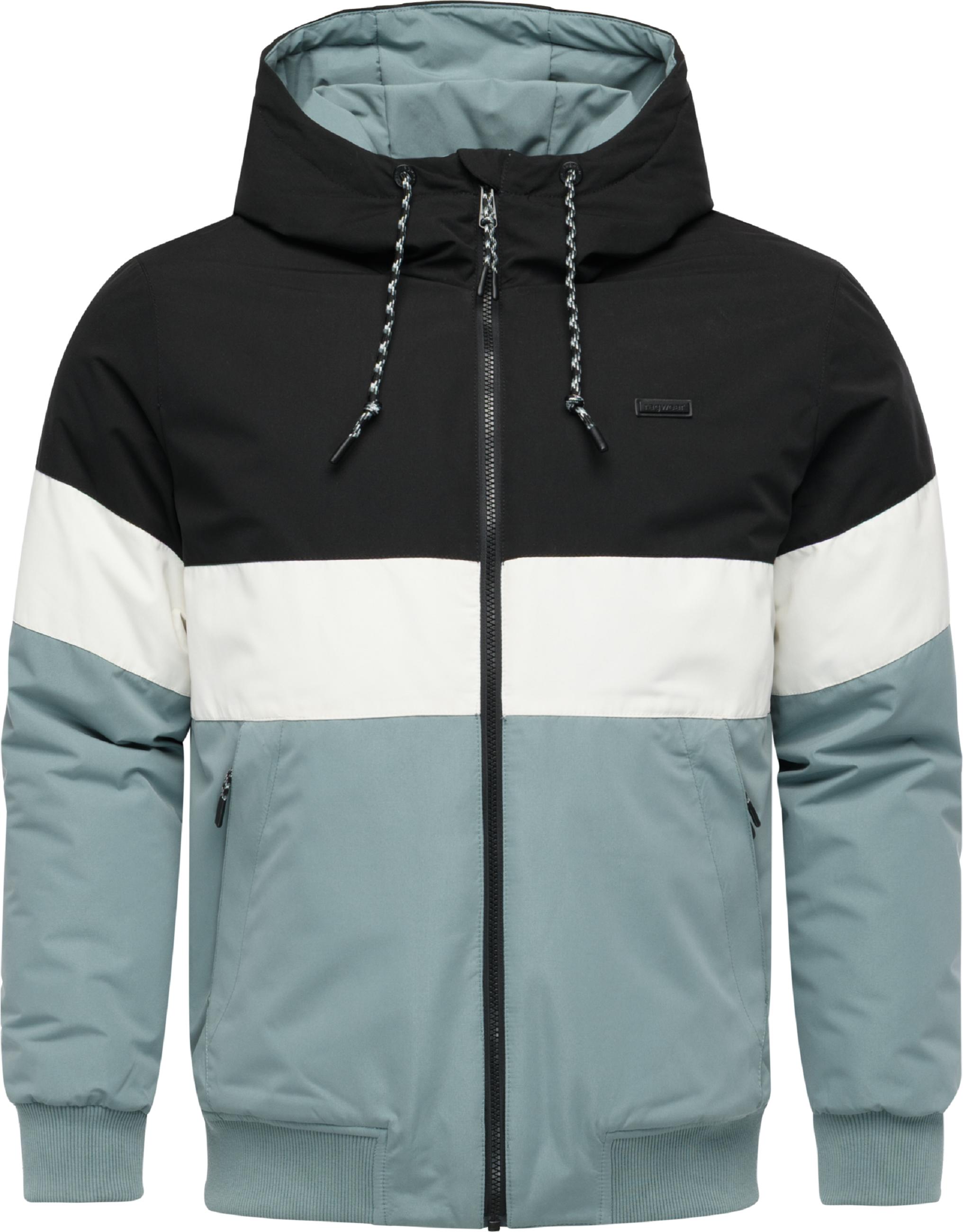 Gefütterte Bomberjacke mit Kapuze "Jinig Warm YOUMODO" Stone Blue