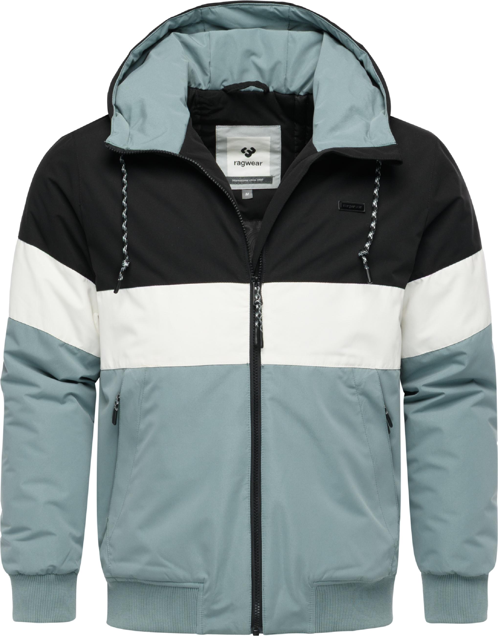 Gefütterte Bomberjacke mit Kapuze "Jinig Warm YOUMODO" Stone Blue