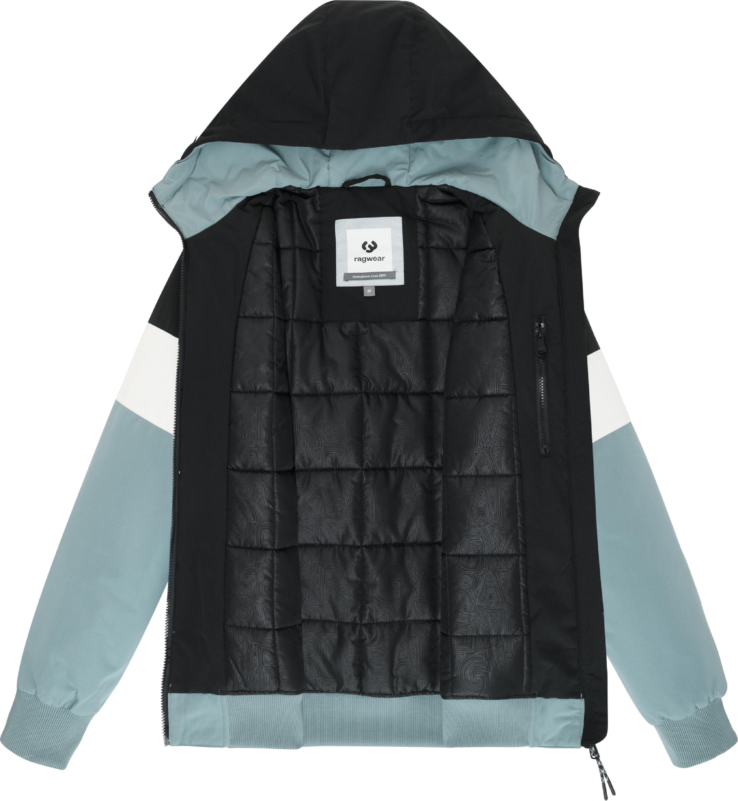 Gefütterte Bomberjacke mit Kapuze "Jinig Warm YOUMODO" Stone Blue