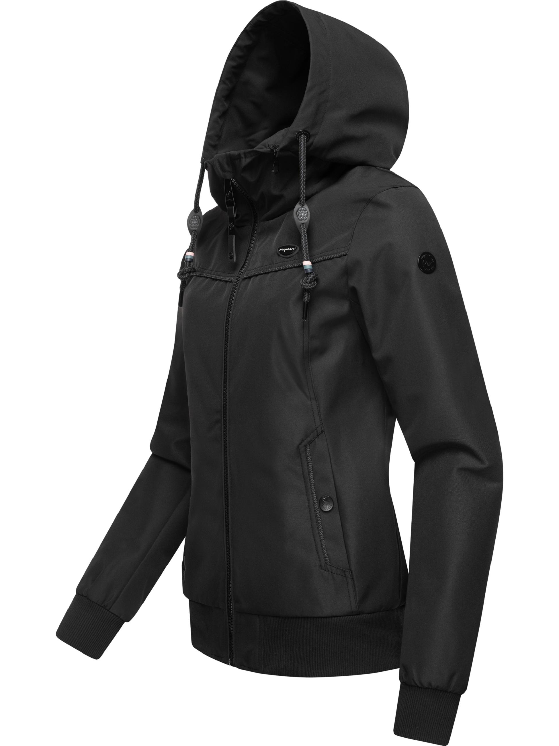 Übergangsjacke mit abnehmbarer Kapuze "Jotty" Black24