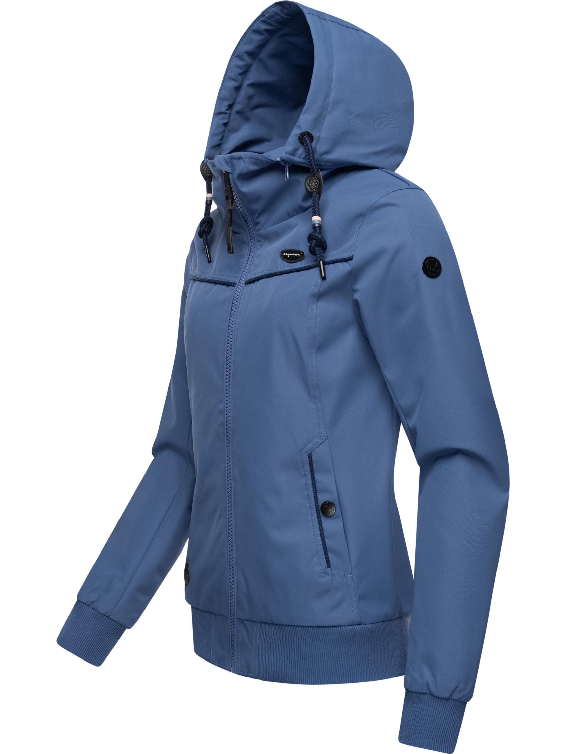 Übergangsjacke mit abnehmbarer Kapuze "Jotty" Indigo Blue24