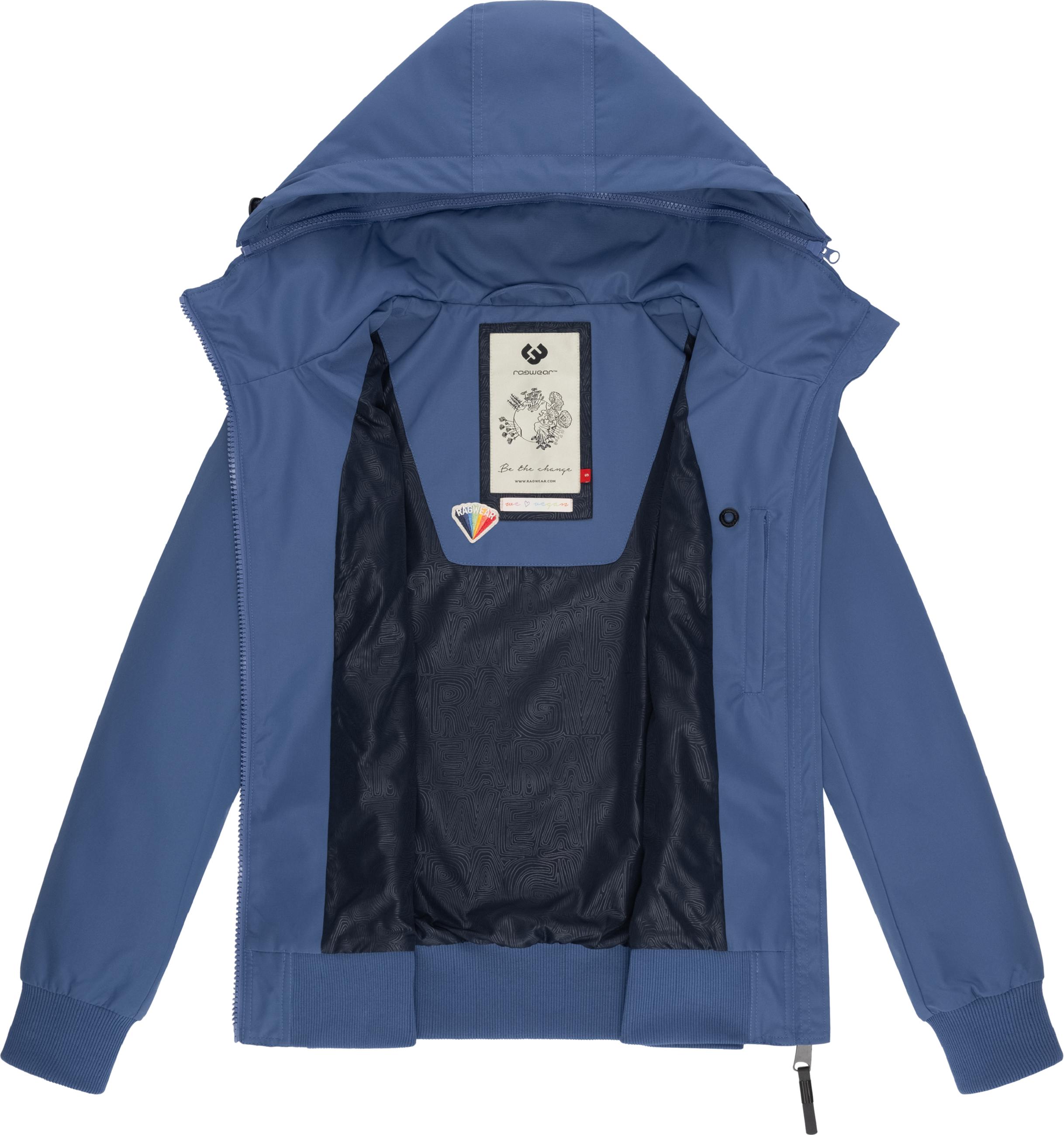 Übergangsjacke mit abnehmbarer Kapuze "Jotty" Indigo Blue24