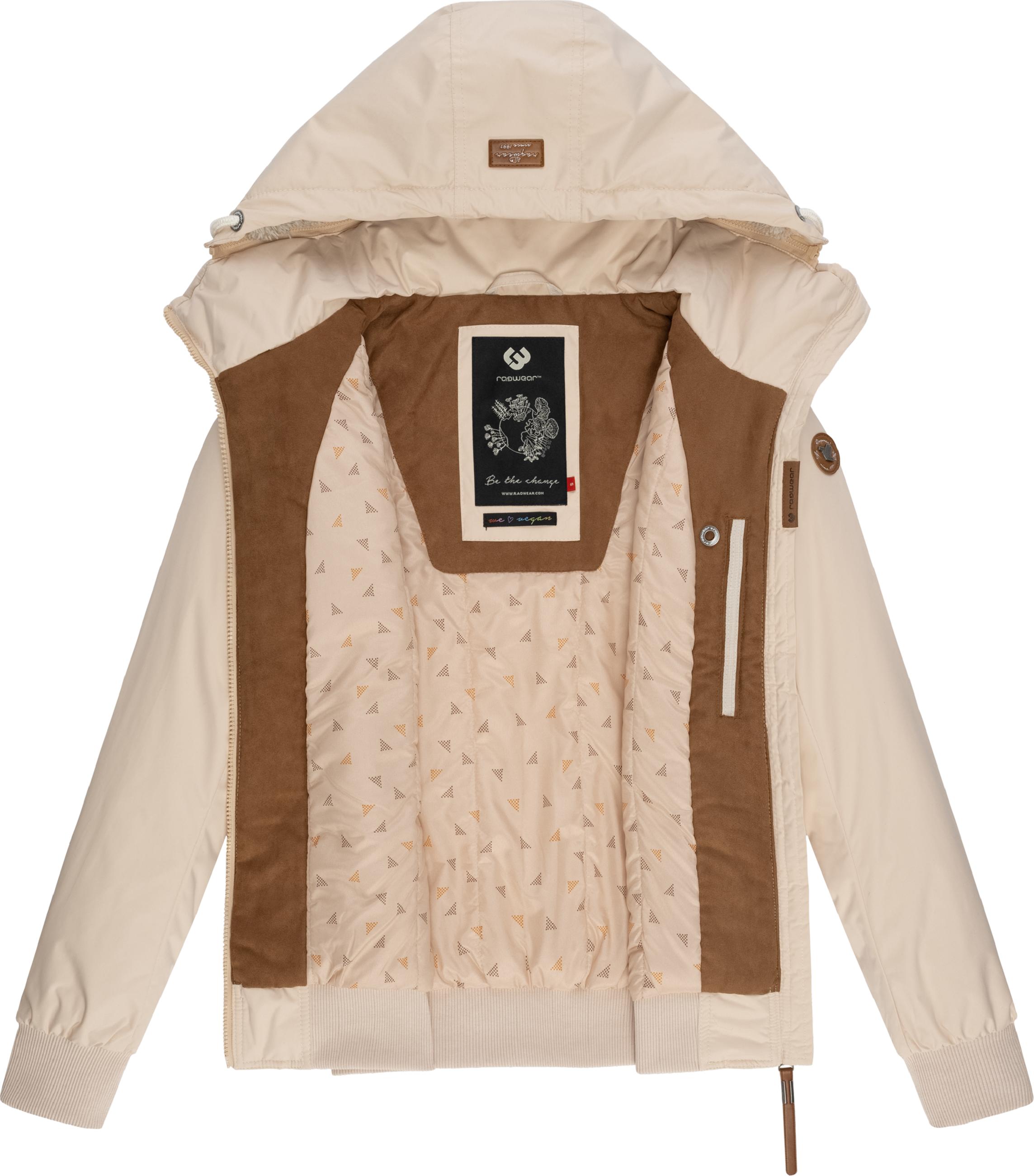 Winterjacke mit abnehmbarer Kapuze "Jotty Winter" Beige22