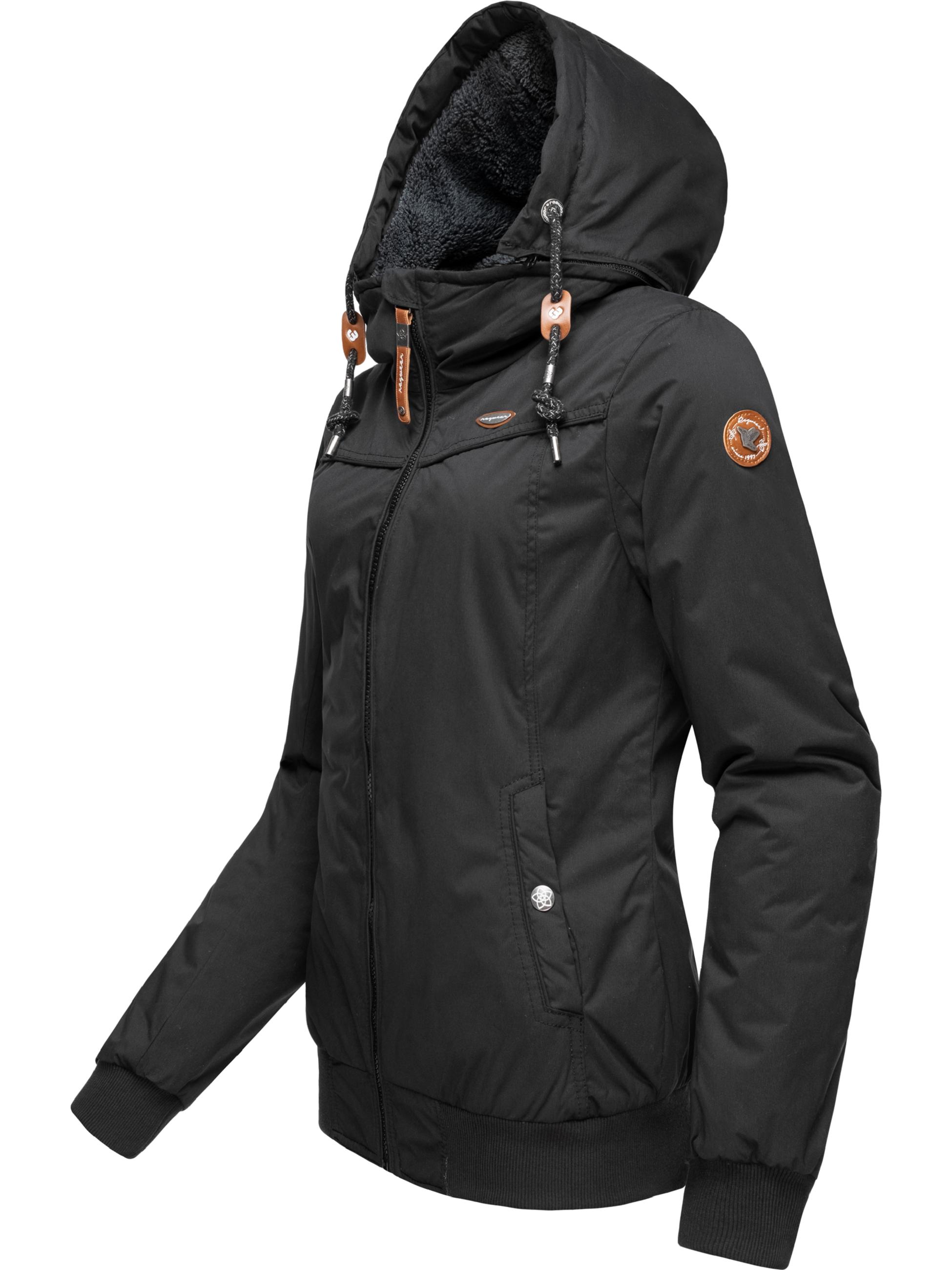 Winterjacke mit abnehmbarer Kapuze "Jotty Winter" Black021
