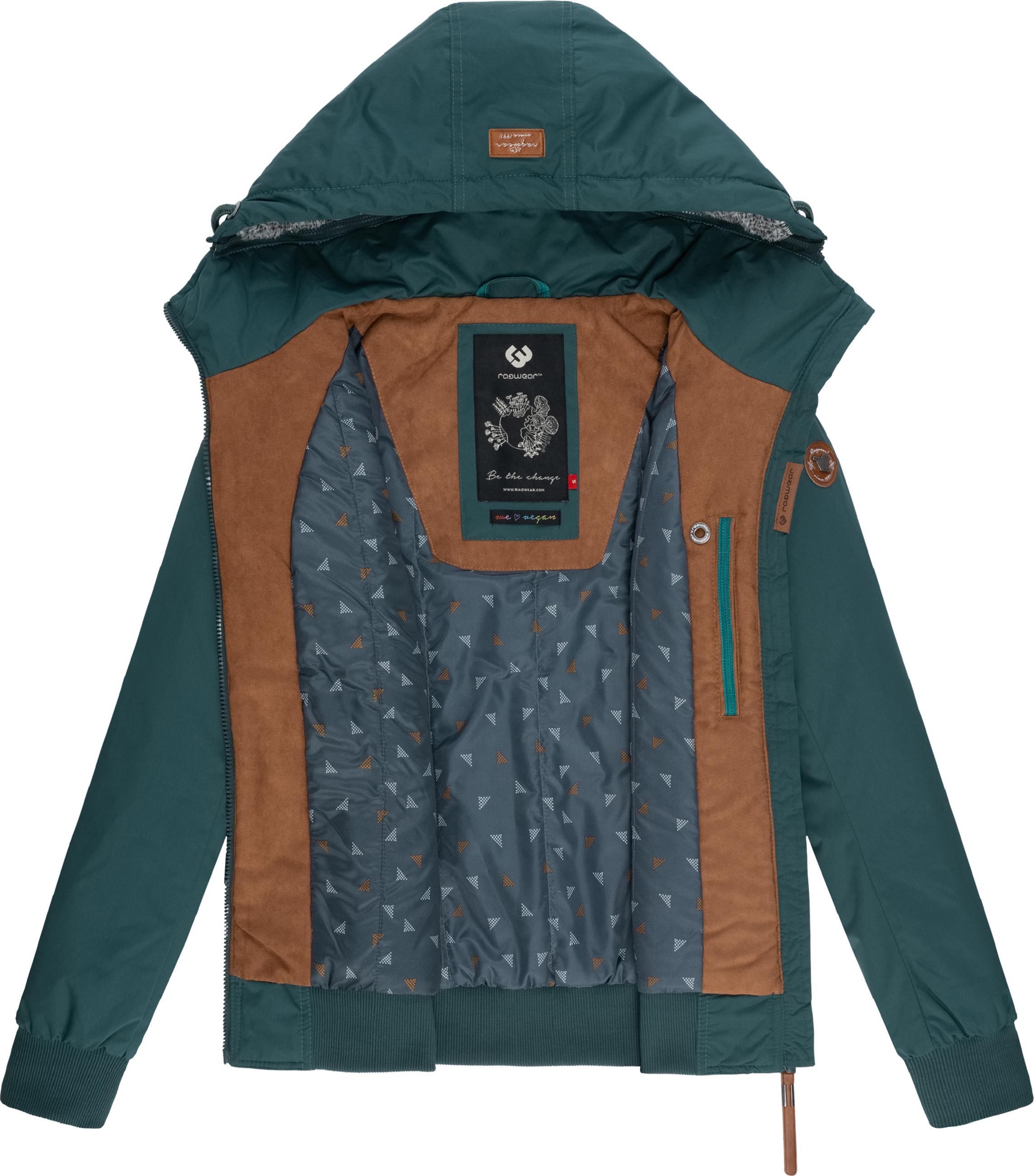 Winterjacke mit abnehmbarer Kapuze "Jotty Winter" Dark Green22