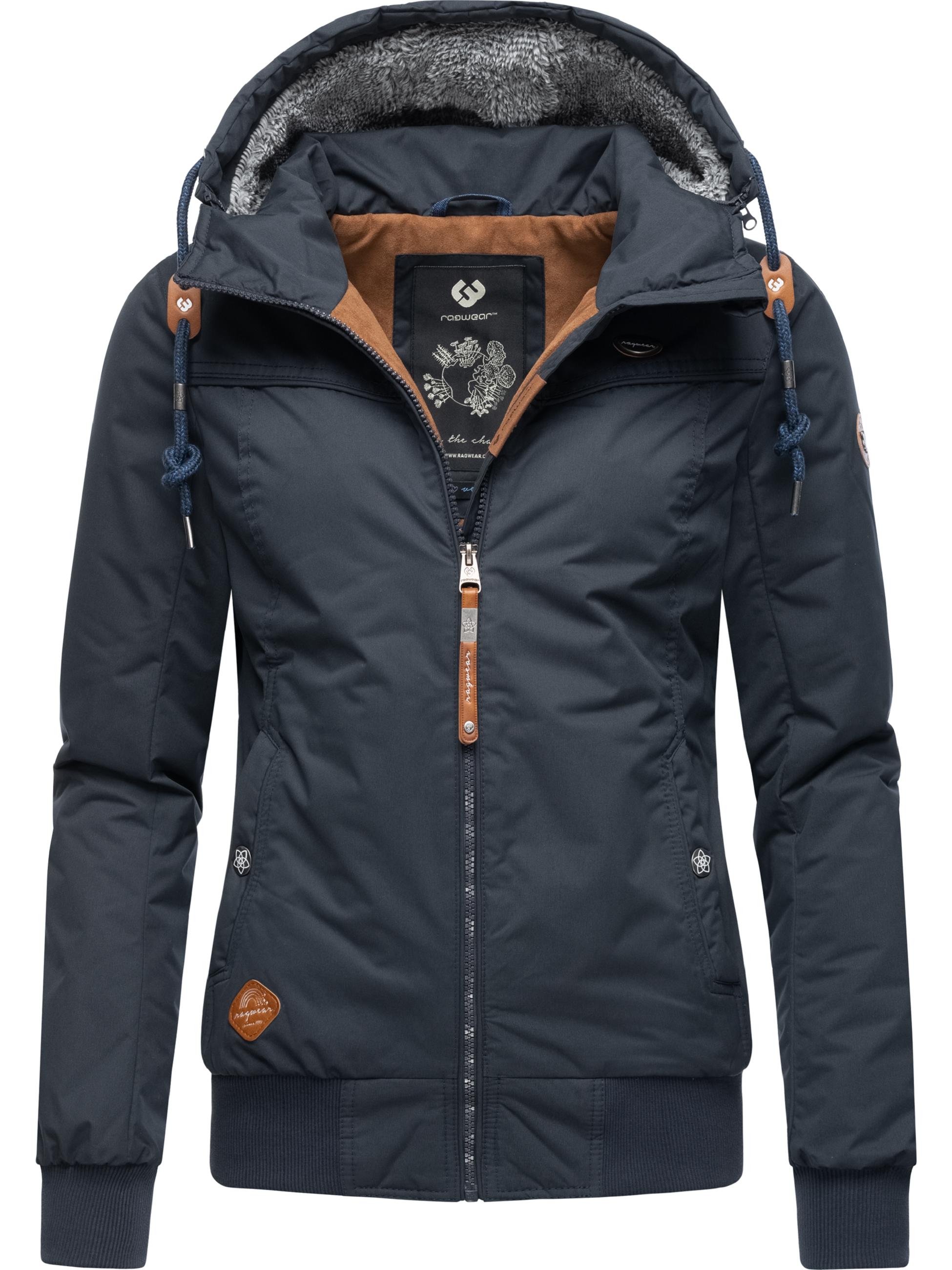 Winterjacke mit abnehmbarer Kapuze "Jotty Winter" Navy22