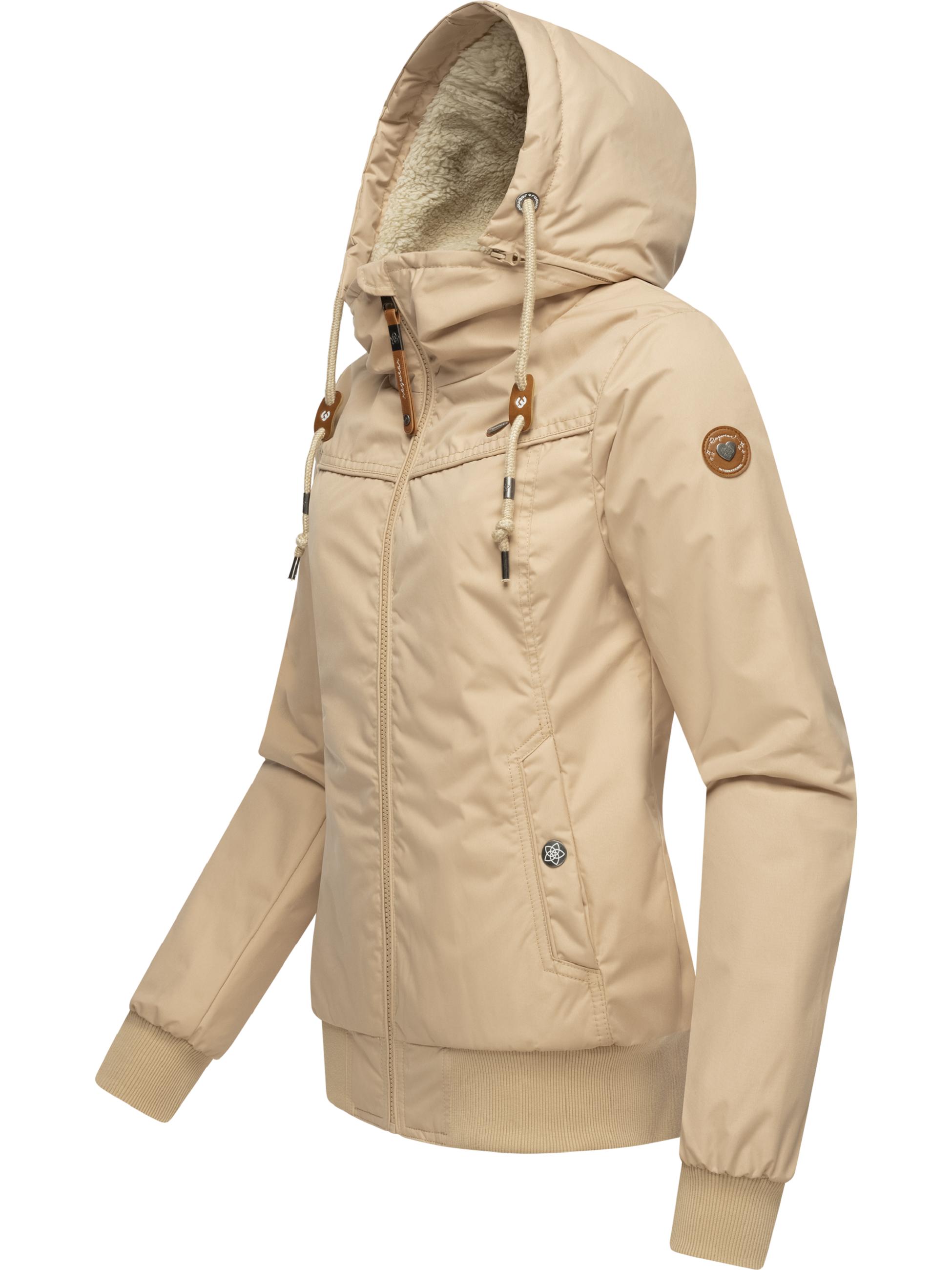 Winterjacke mit abnehmbarer Kapuze "Jotty Winter" Taupe24