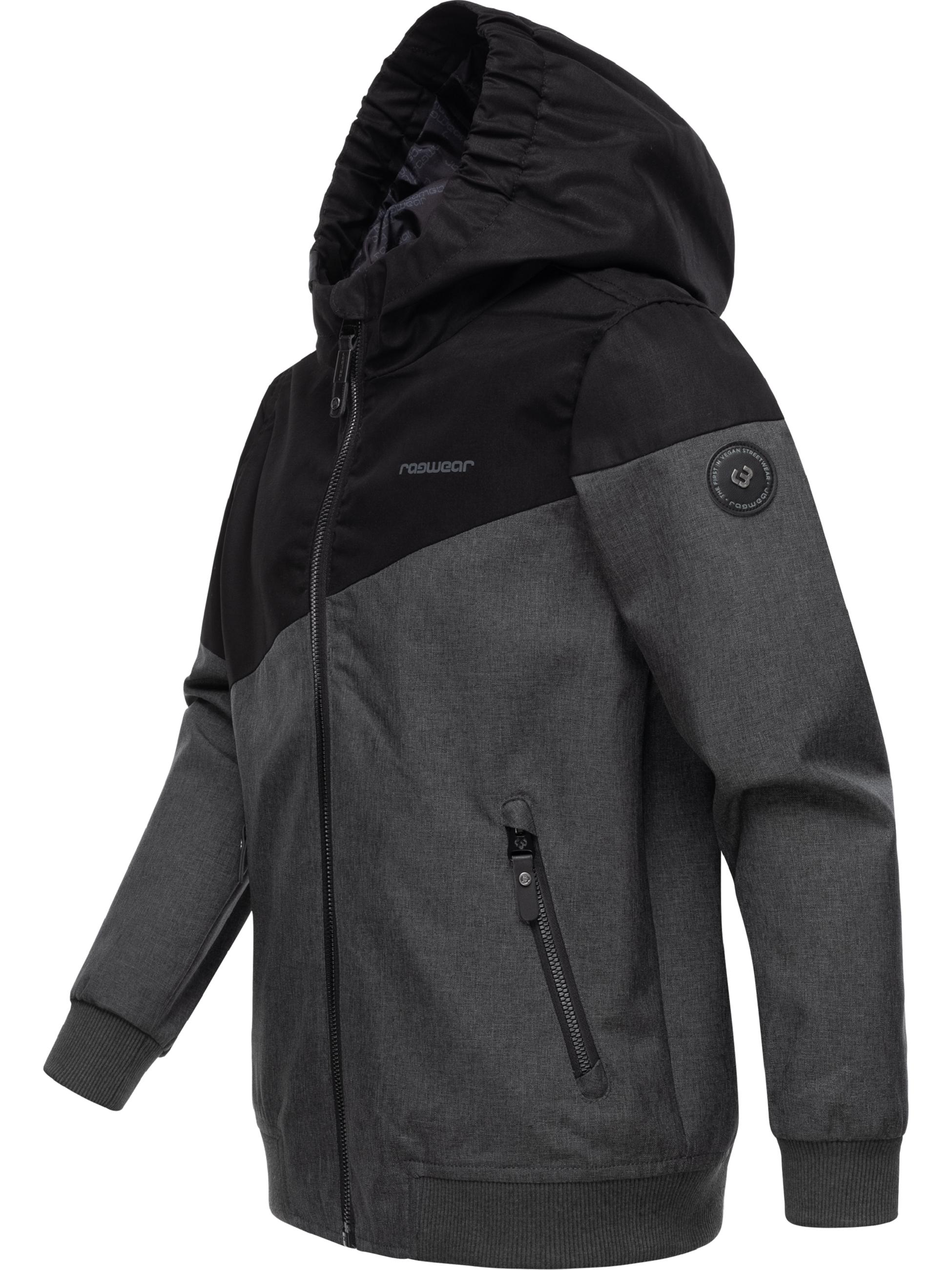 Leichte Übergangsjacke mit Kapuze "Jowell  II" Black