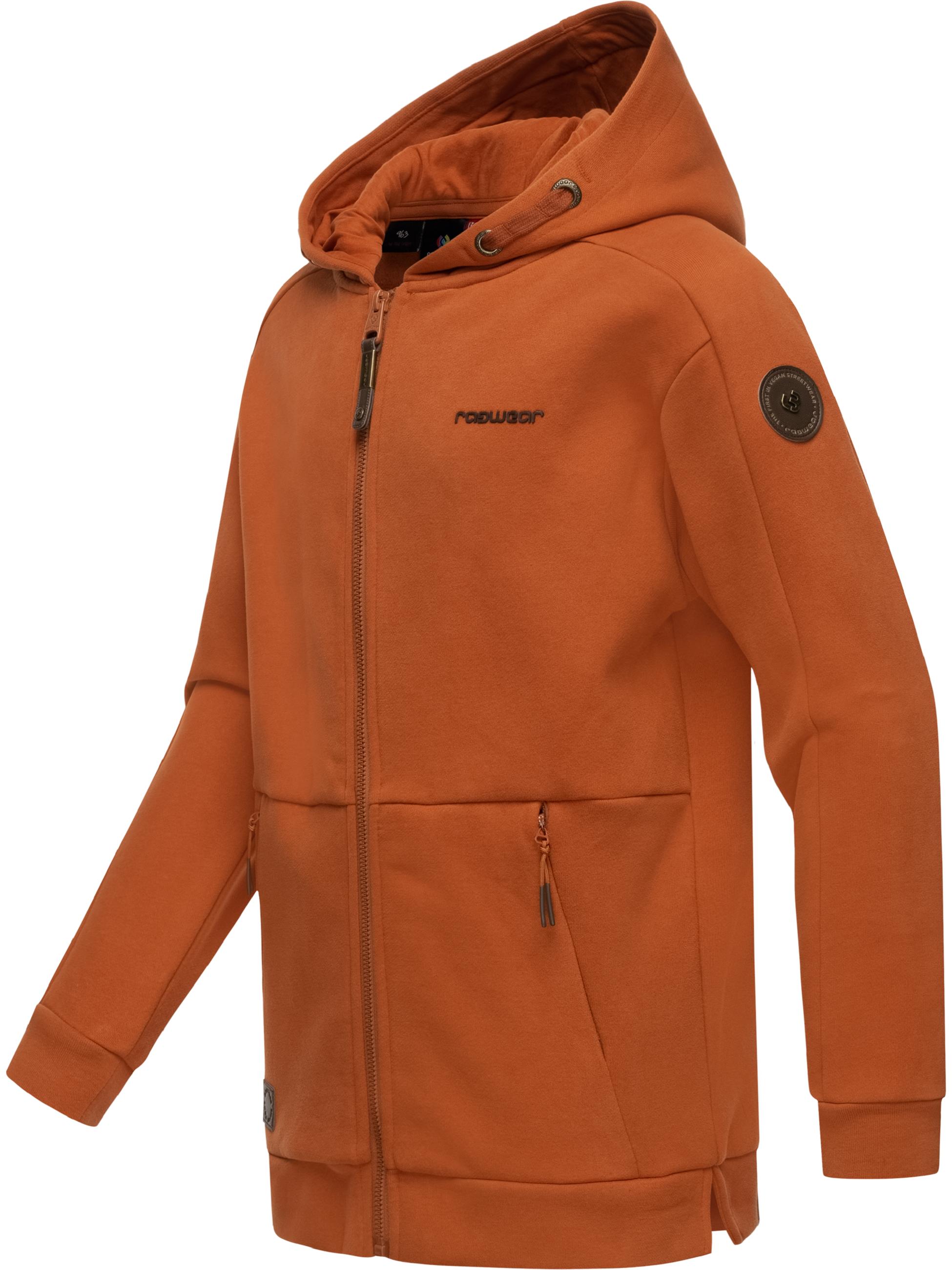 Sweatjacke mit Kapuze "Juray Zip" Ginger