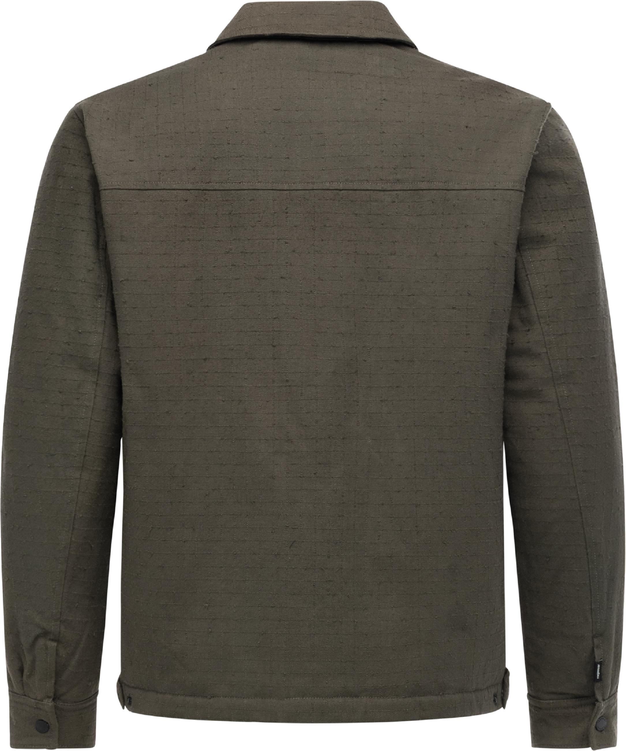 Hemdjacke mit Brusttasche "Karmel YOUMODO" Dark Olive