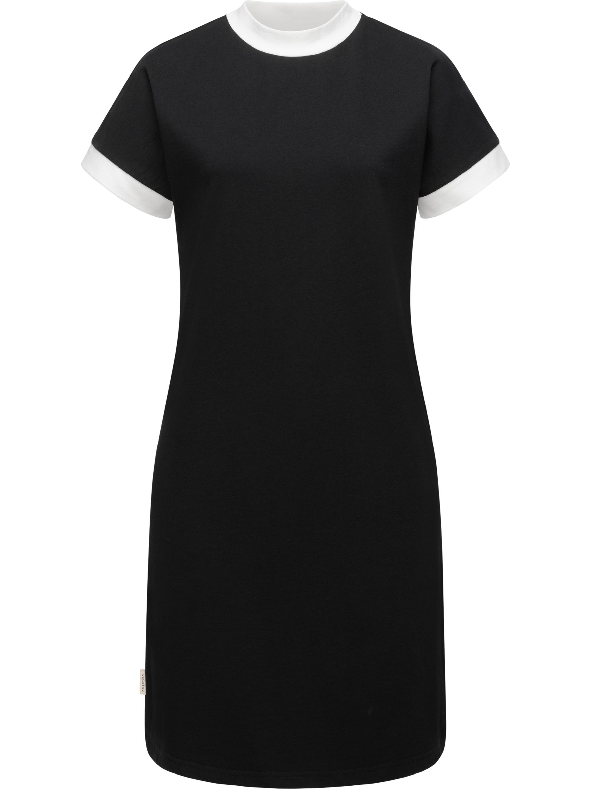 Nachhaltiges T-Shirt-Kleid "Katchi Solid" Black