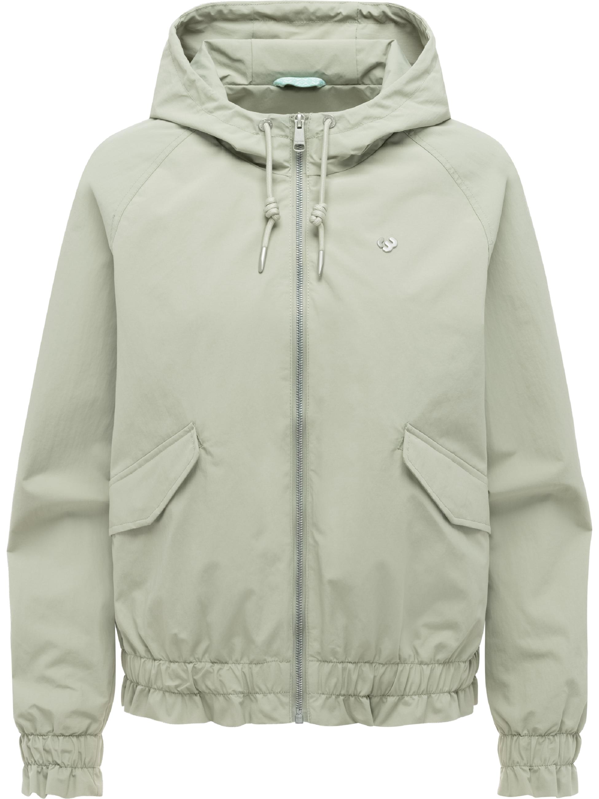 Wasserdichte Übergangsjacke mit Kapuze "Kissi" Dusty Olive