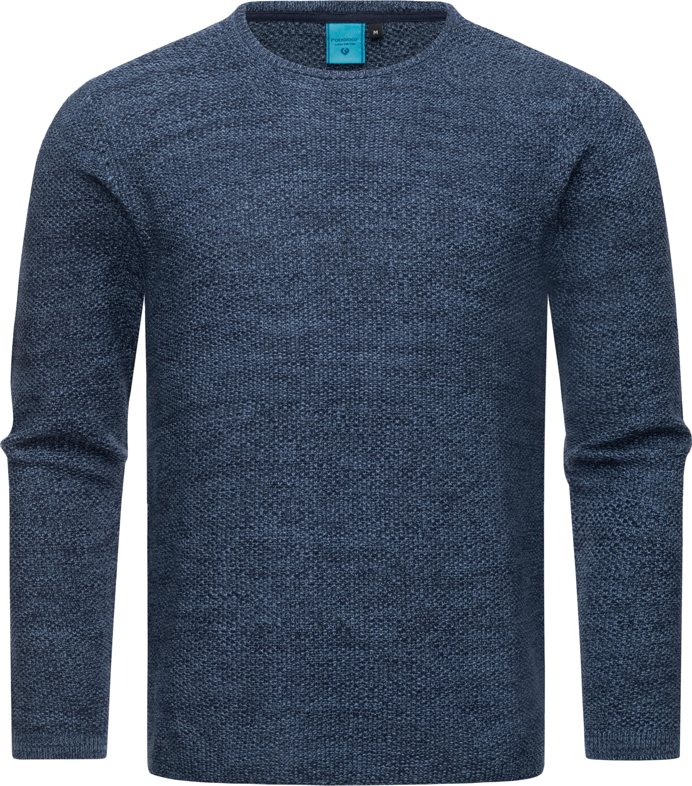 Basic Strickpullover "Knitson" Navy