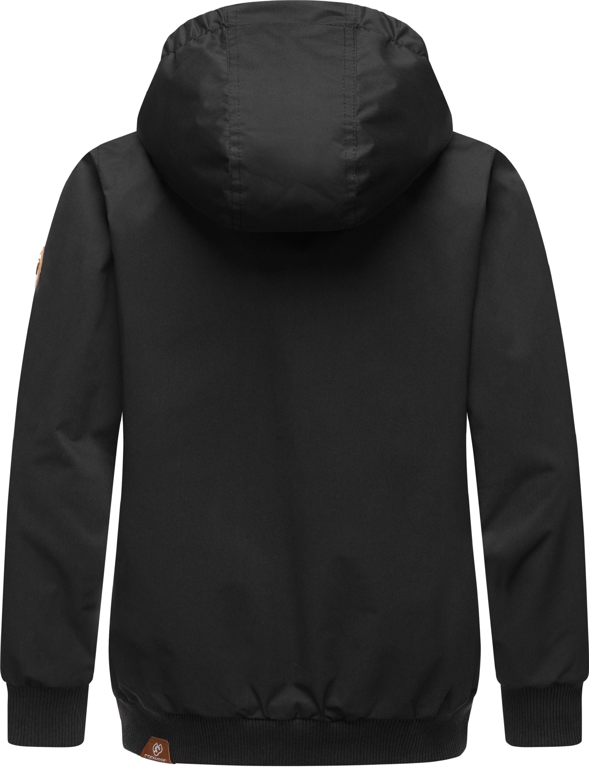 Leichte Übergangsjacke mit Kapuze "Kristla  II" Black