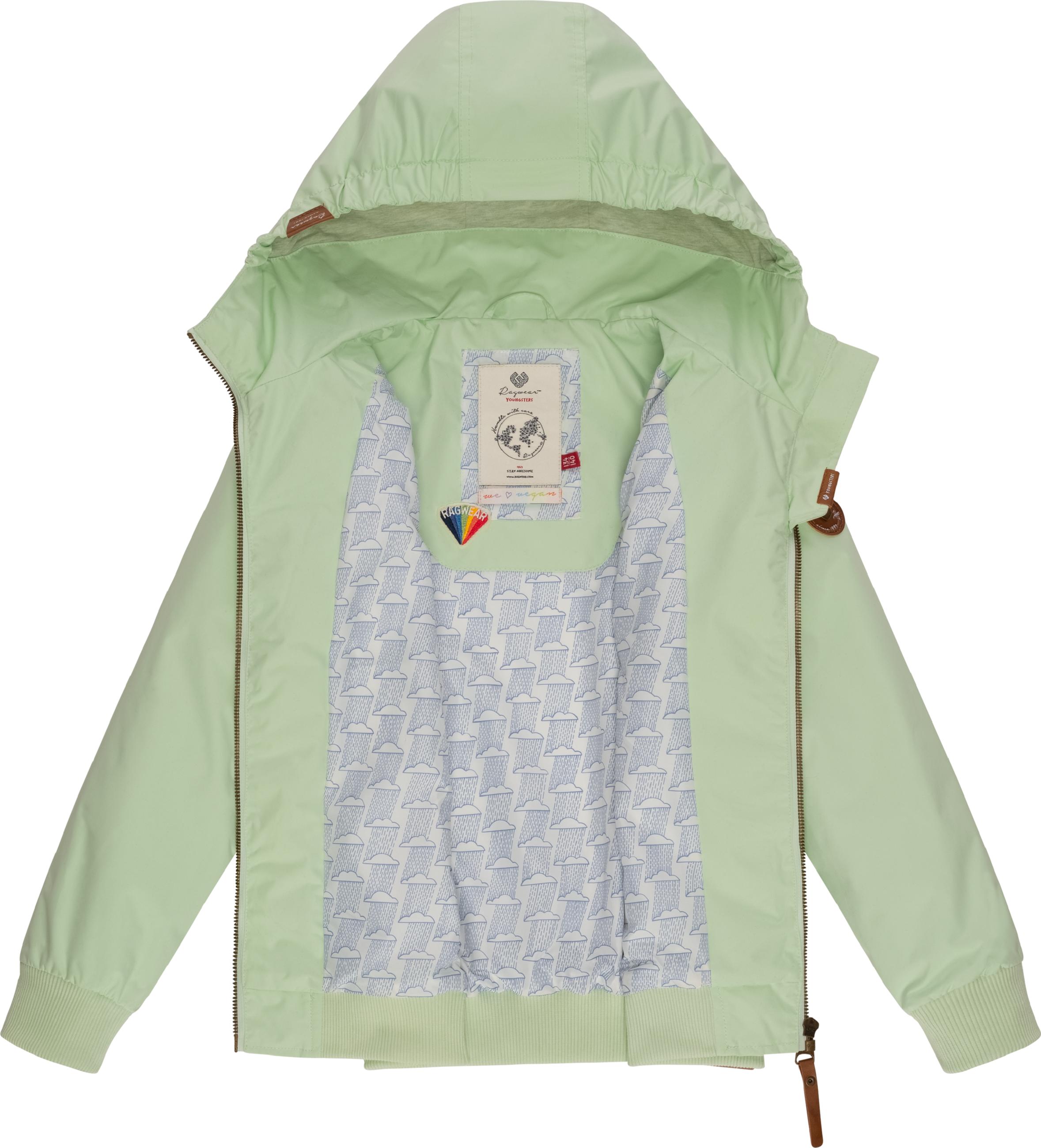 Leichte Übergangsjacke mit Kapuze "Kristla  II" Light Mint