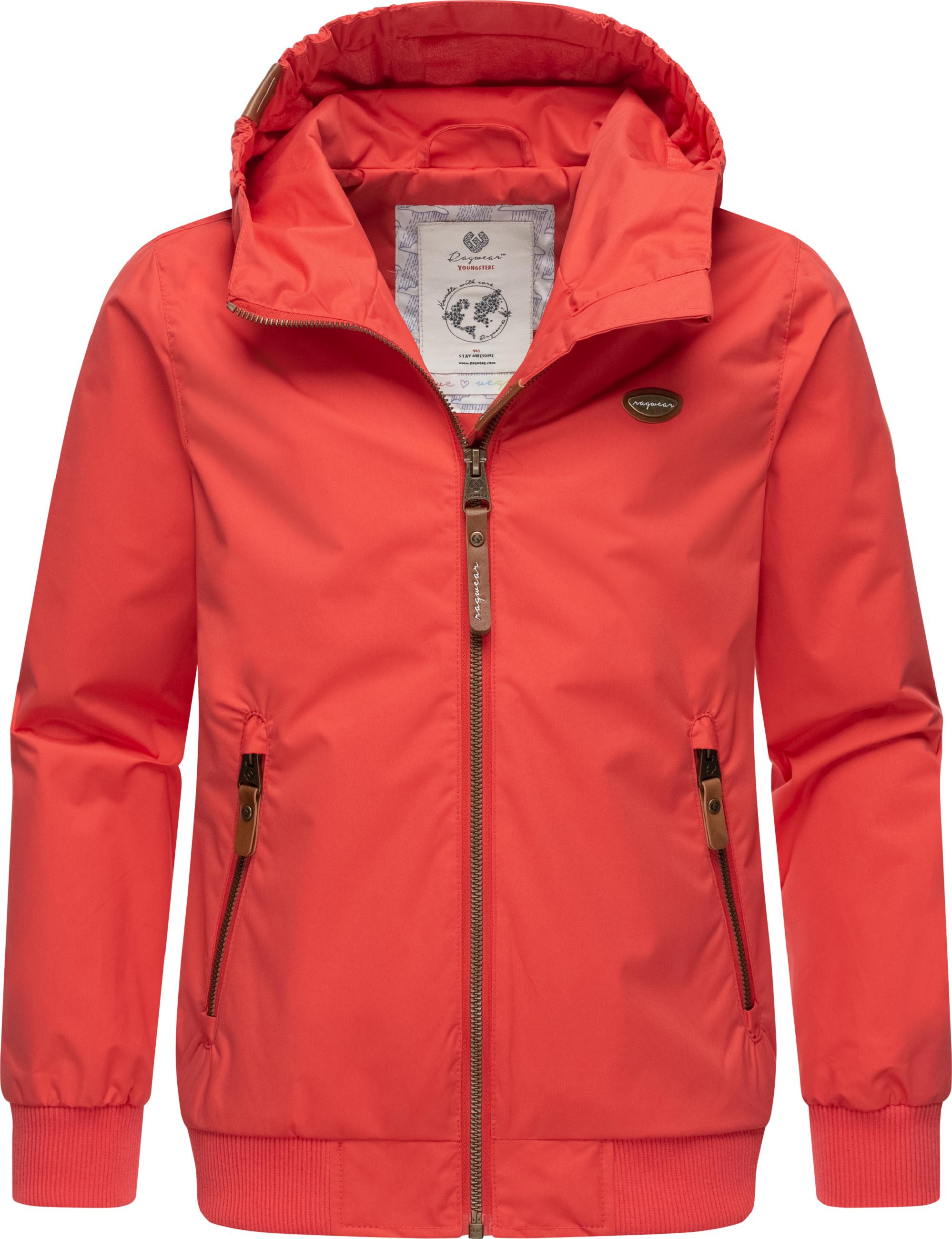 Leichte Übergangsjacke mit Kapuze "Kristla  II" Red