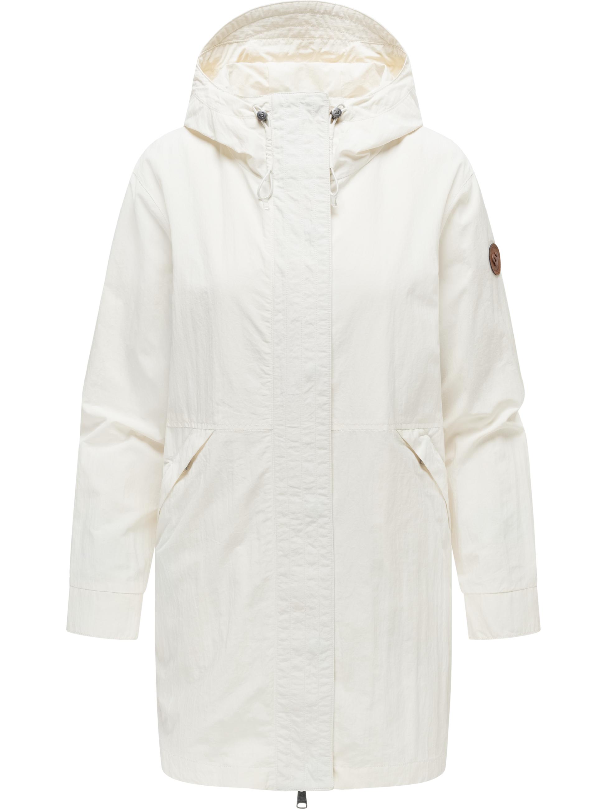 Übergangsparka mit Kapuze "Lamyja A" Ivory