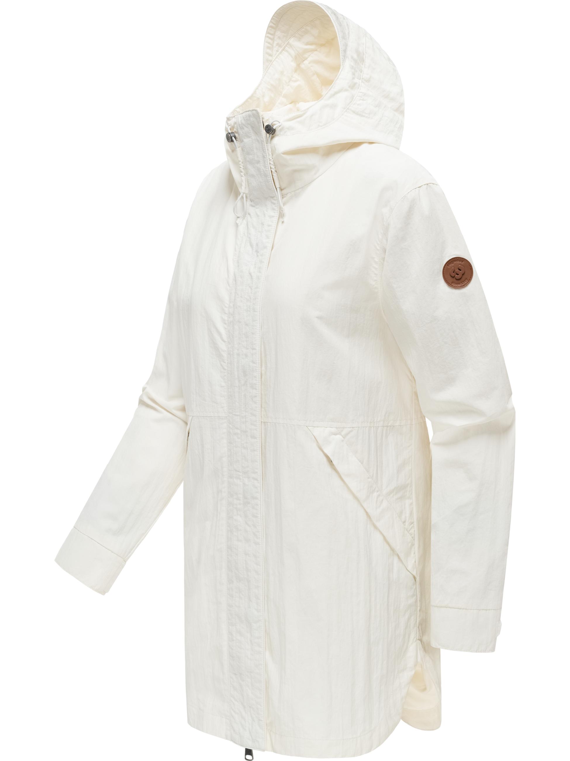 Übergangsparka mit Kapuze "Lamyja A" Ivory
