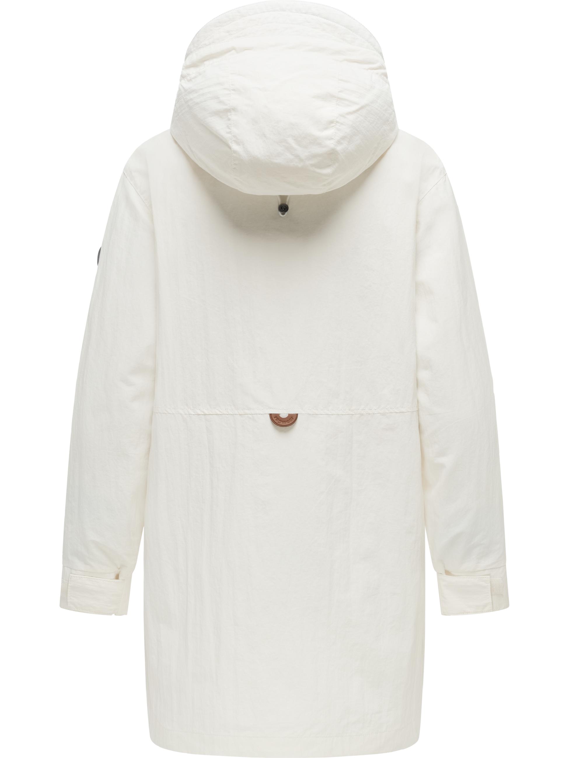 Übergangsparka mit Kapuze "Lamyja A" Ivory