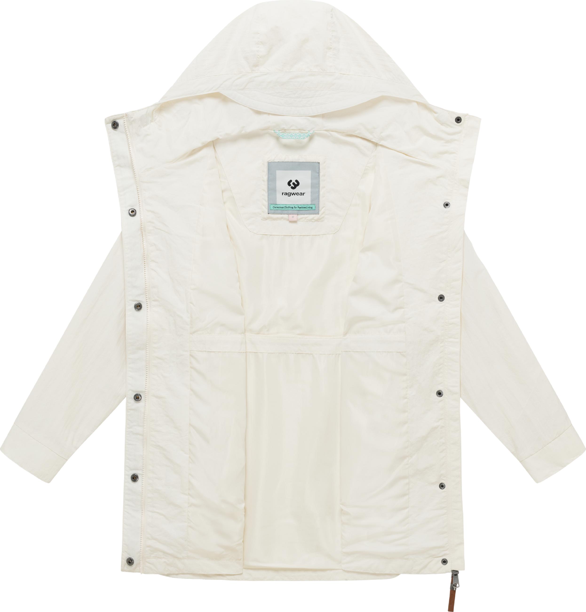 Übergangsparka mit Kapuze "Lamyja A" Ivory