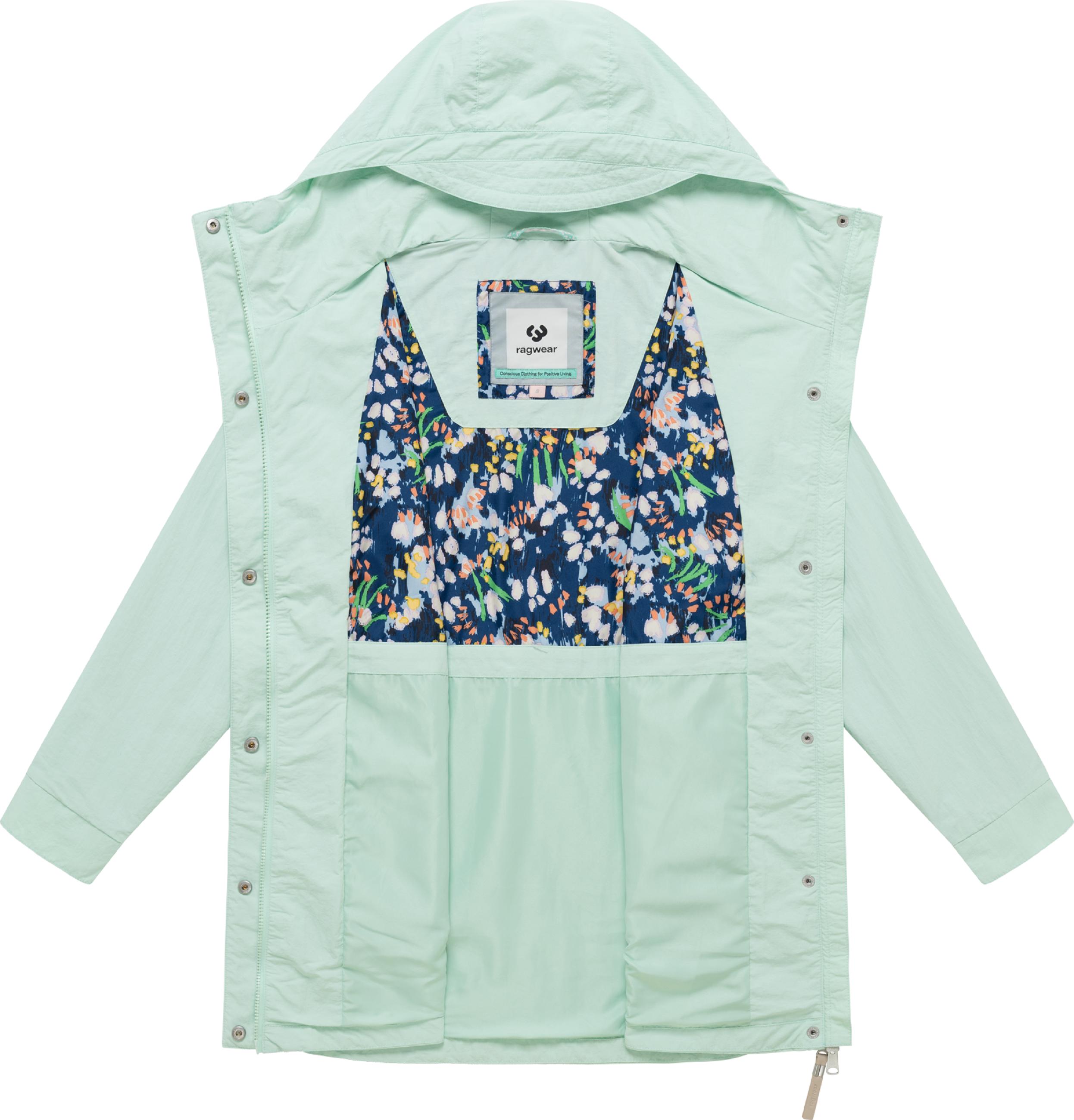 Übergangsparka mit Kapuze "Lamyja A" Mint