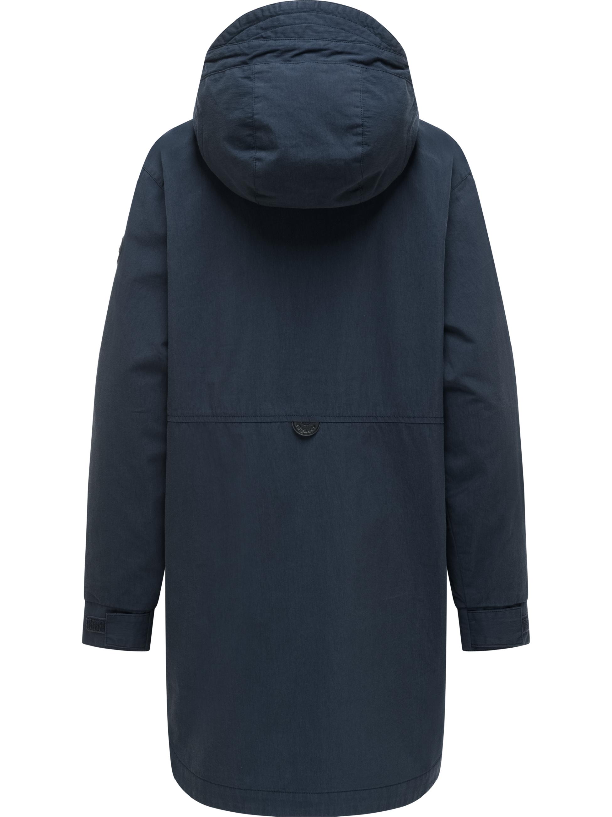 Übergangsparka mit Kapuze "Lamyja B" Navy