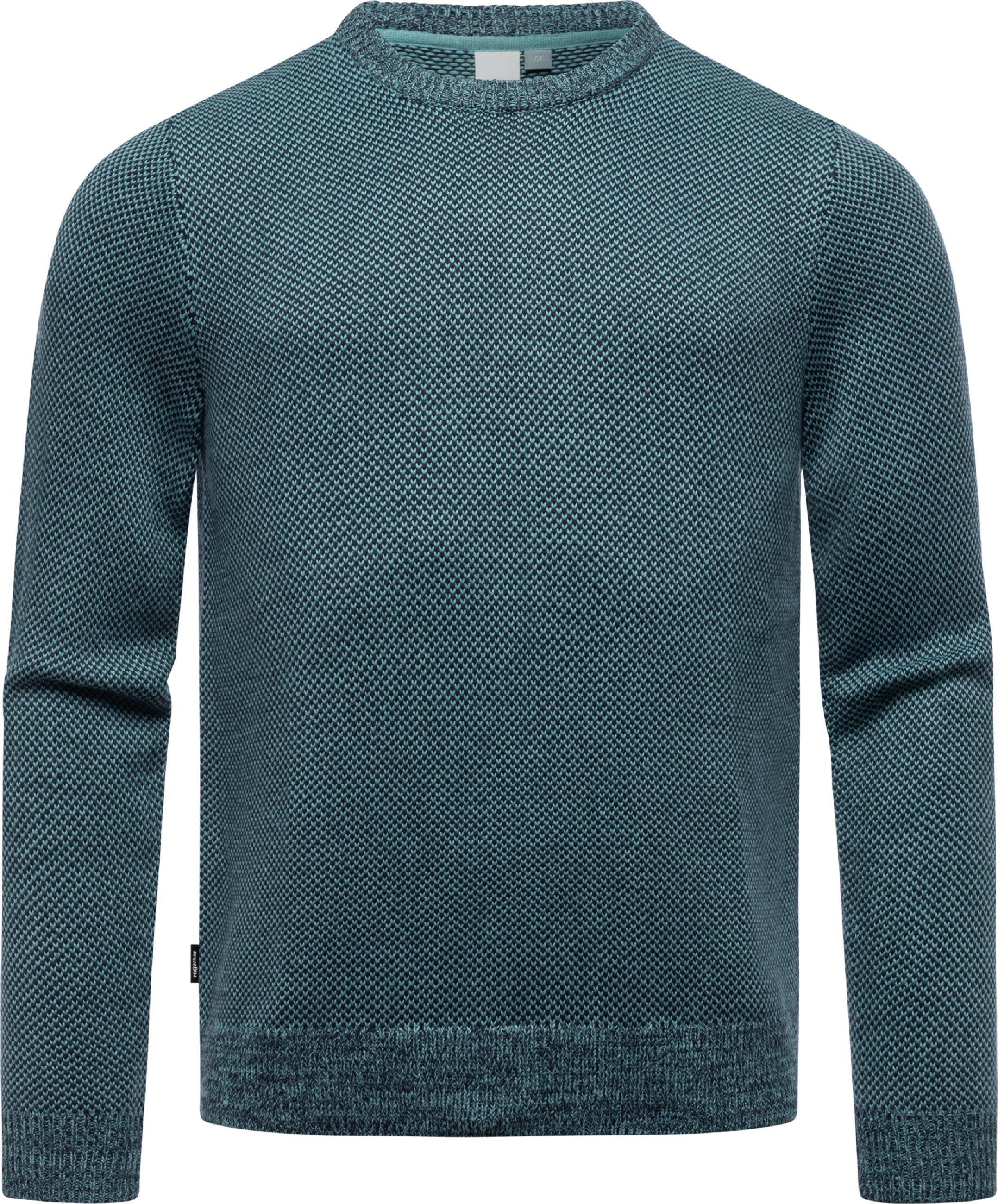 Melierter Strickpullover "Larrs" Navy25