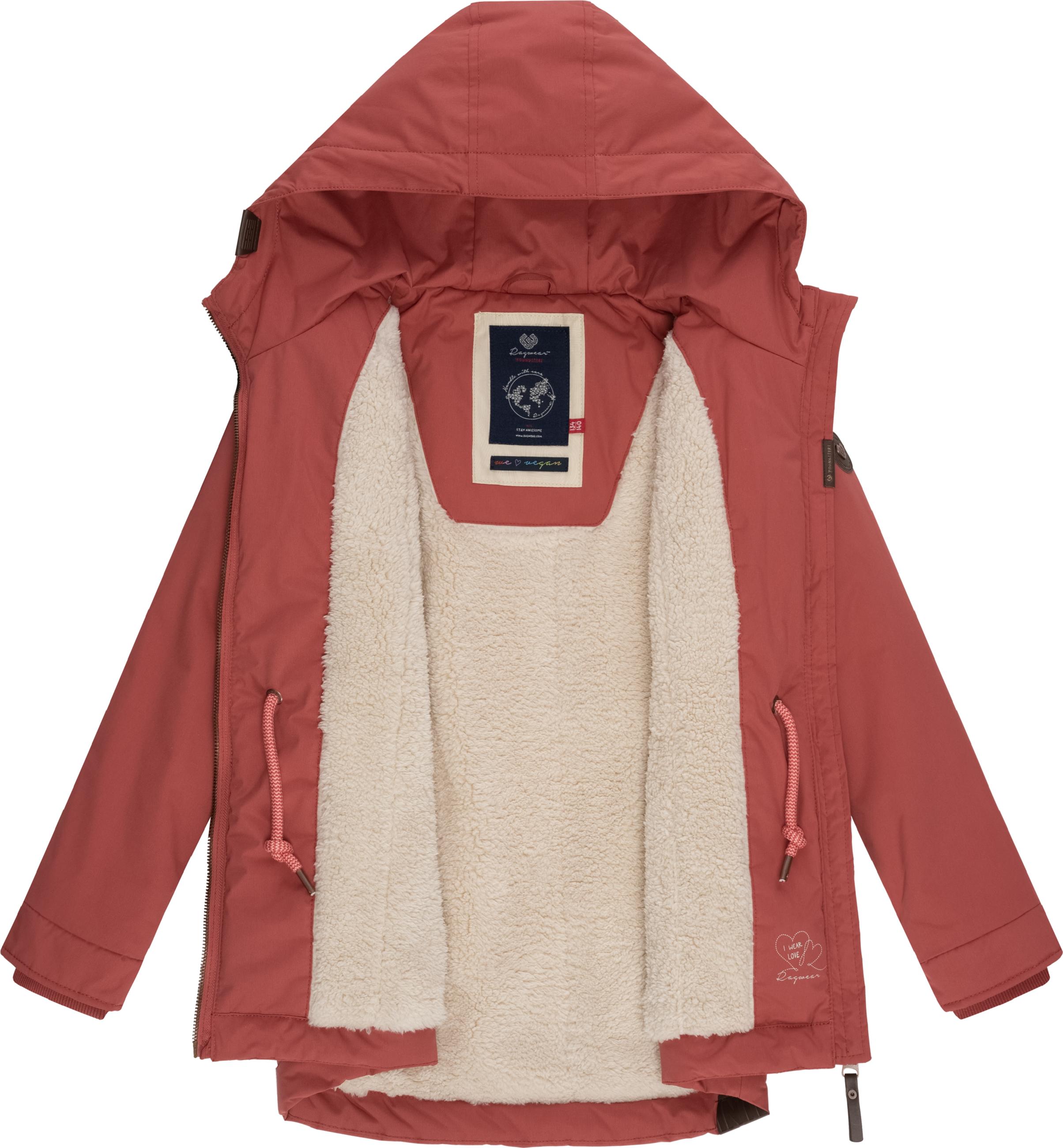 Winterjacke Outdoorjacke mit Kapuze Layra Rose23