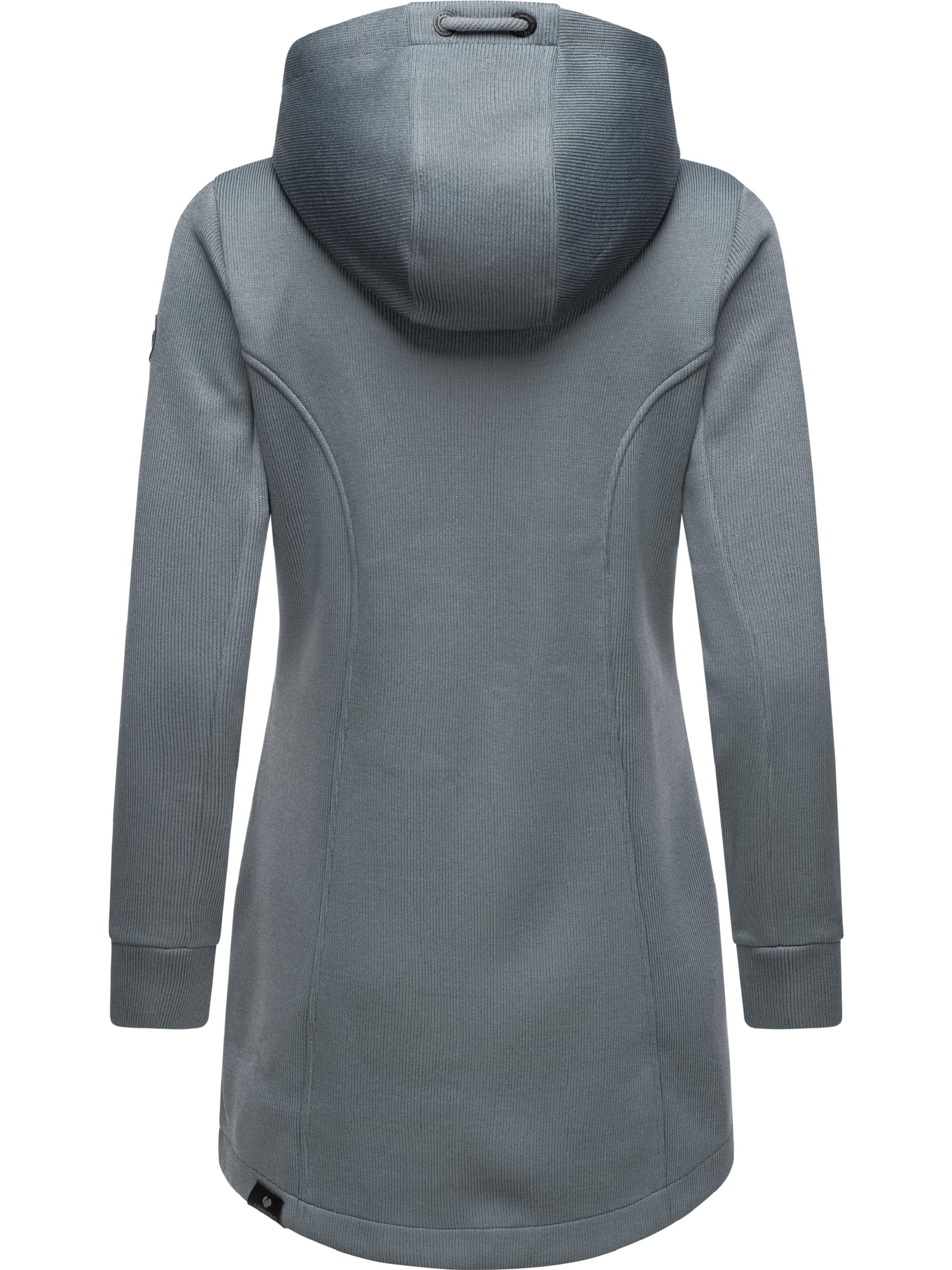 Sweat-Übergangsmantel mit Kapuze "Letti Bonded" Grey24