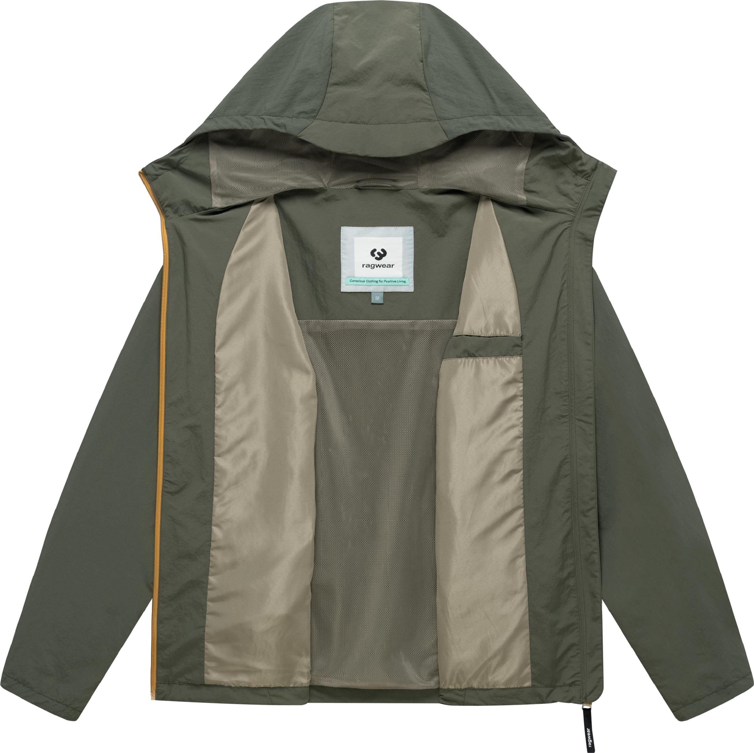 Leichte Übergangsjacke mit Kapuze "Lewie" Dark Olive26