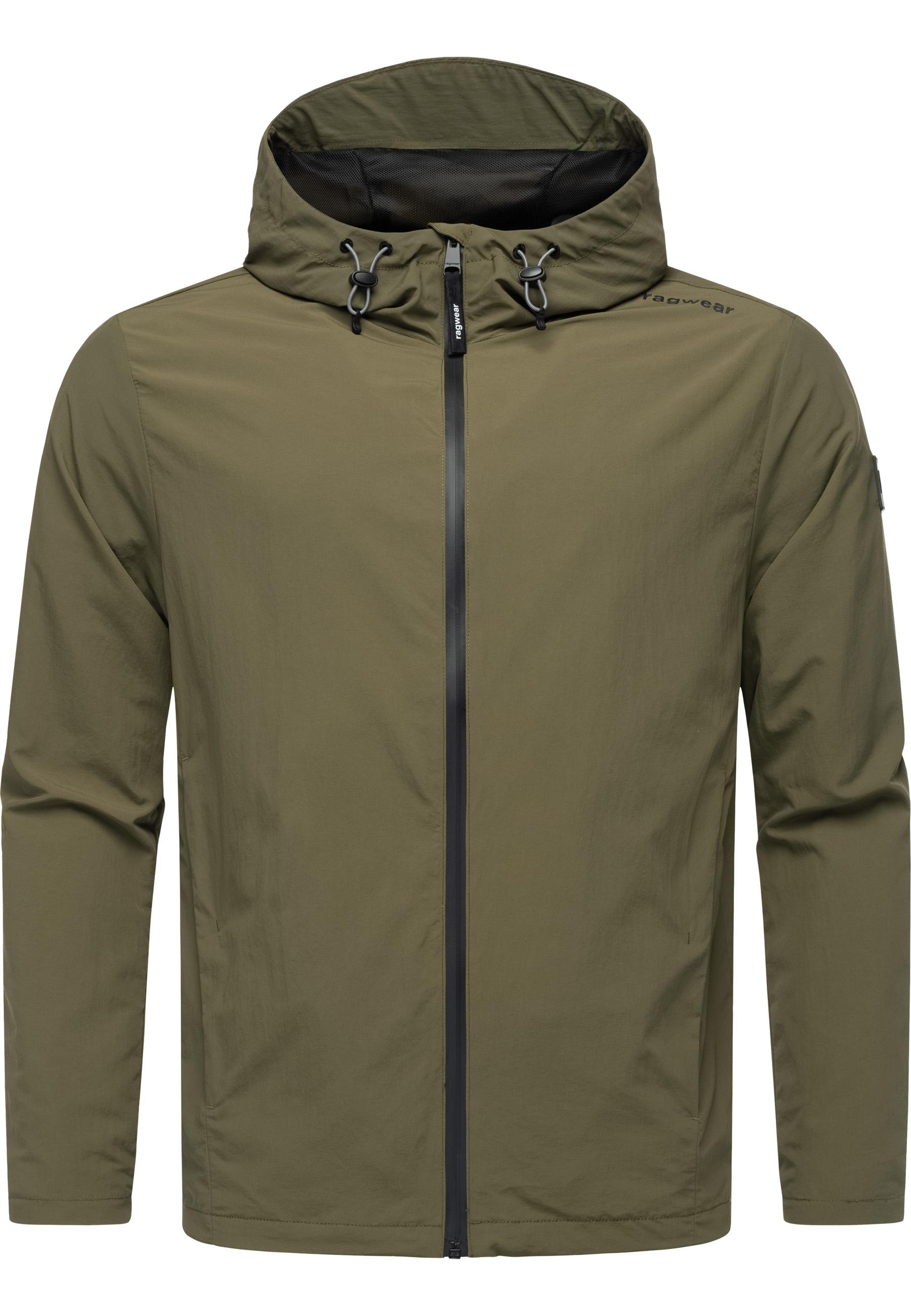 Leichte Übergangsjacke mit Kapuze "Lewie" Dark Olive