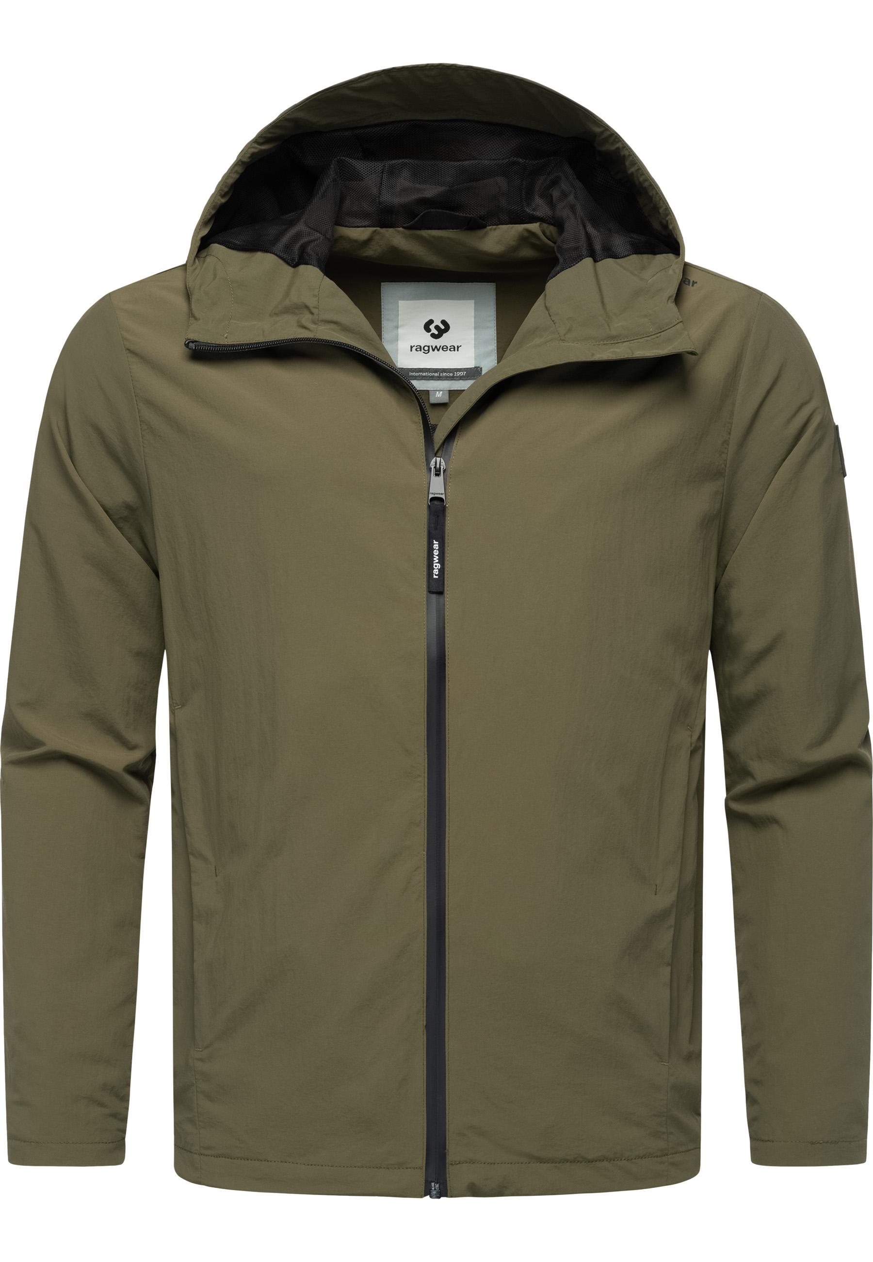 Leichte Übergangsjacke mit Kapuze "Lewie" Dark Olive