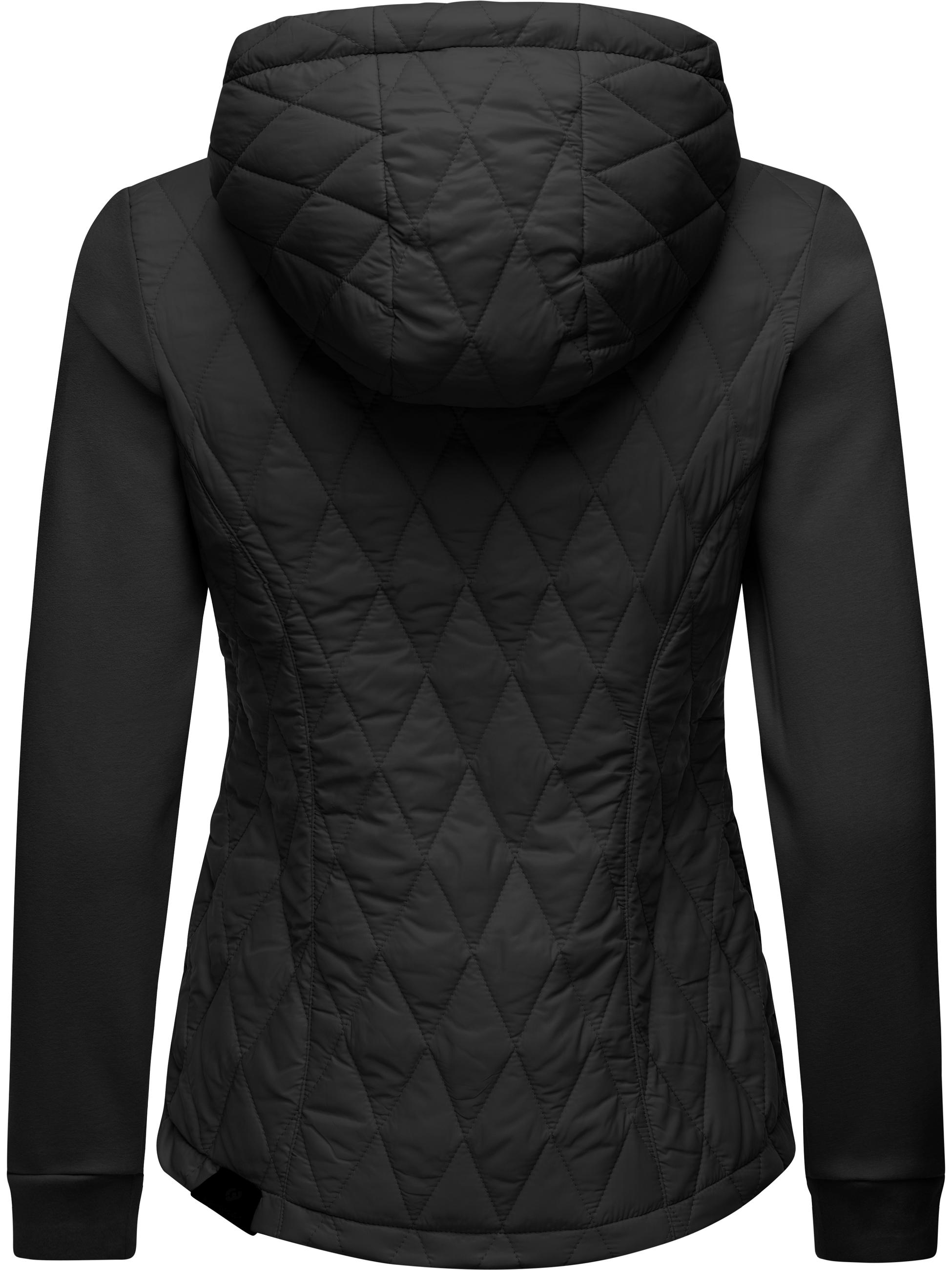 Leichte Steppjacke mit Kapuze "Lucinda" Black024