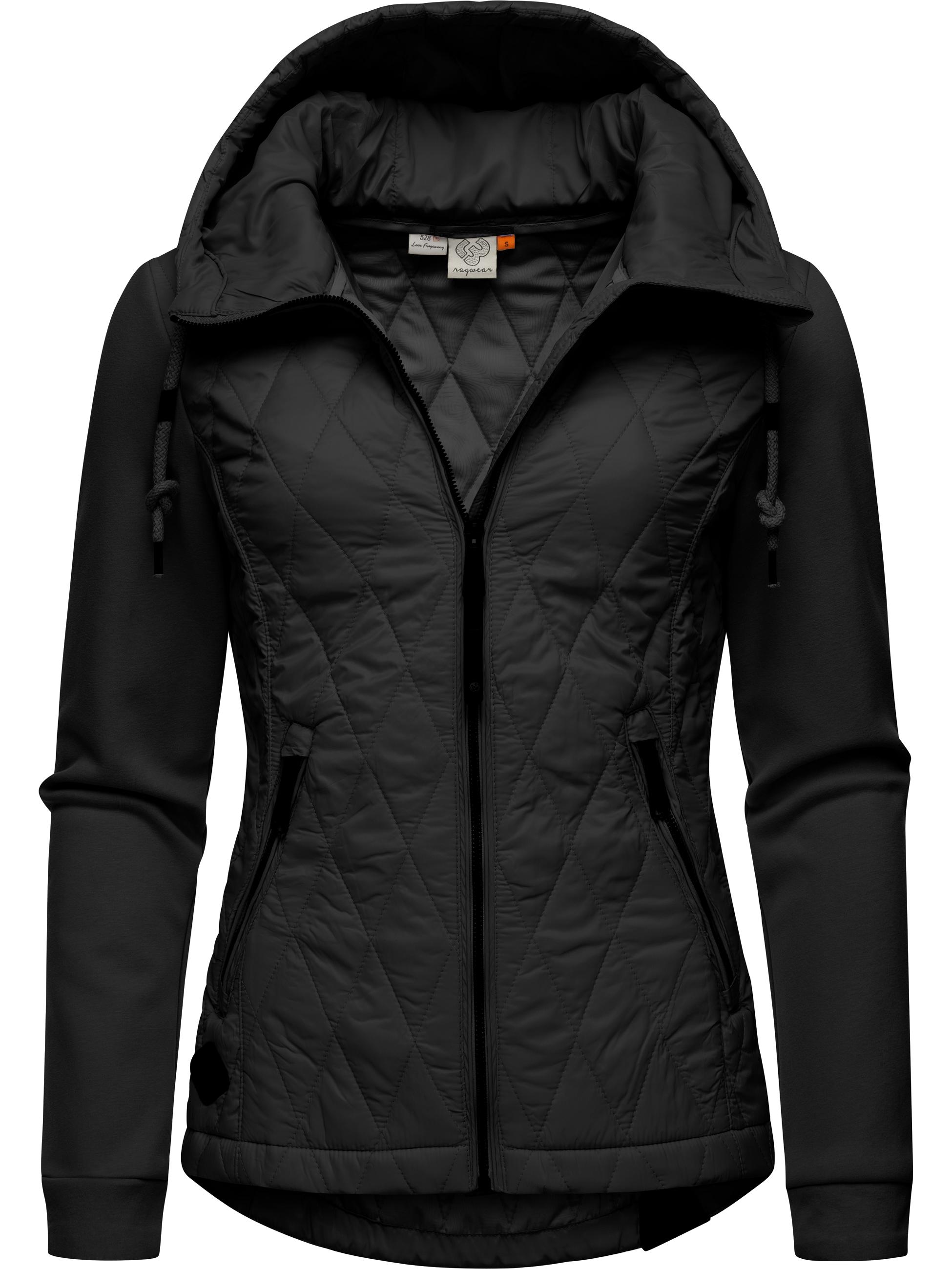 Leichte Steppjacke mit Kapuze "Lucinda" Black024