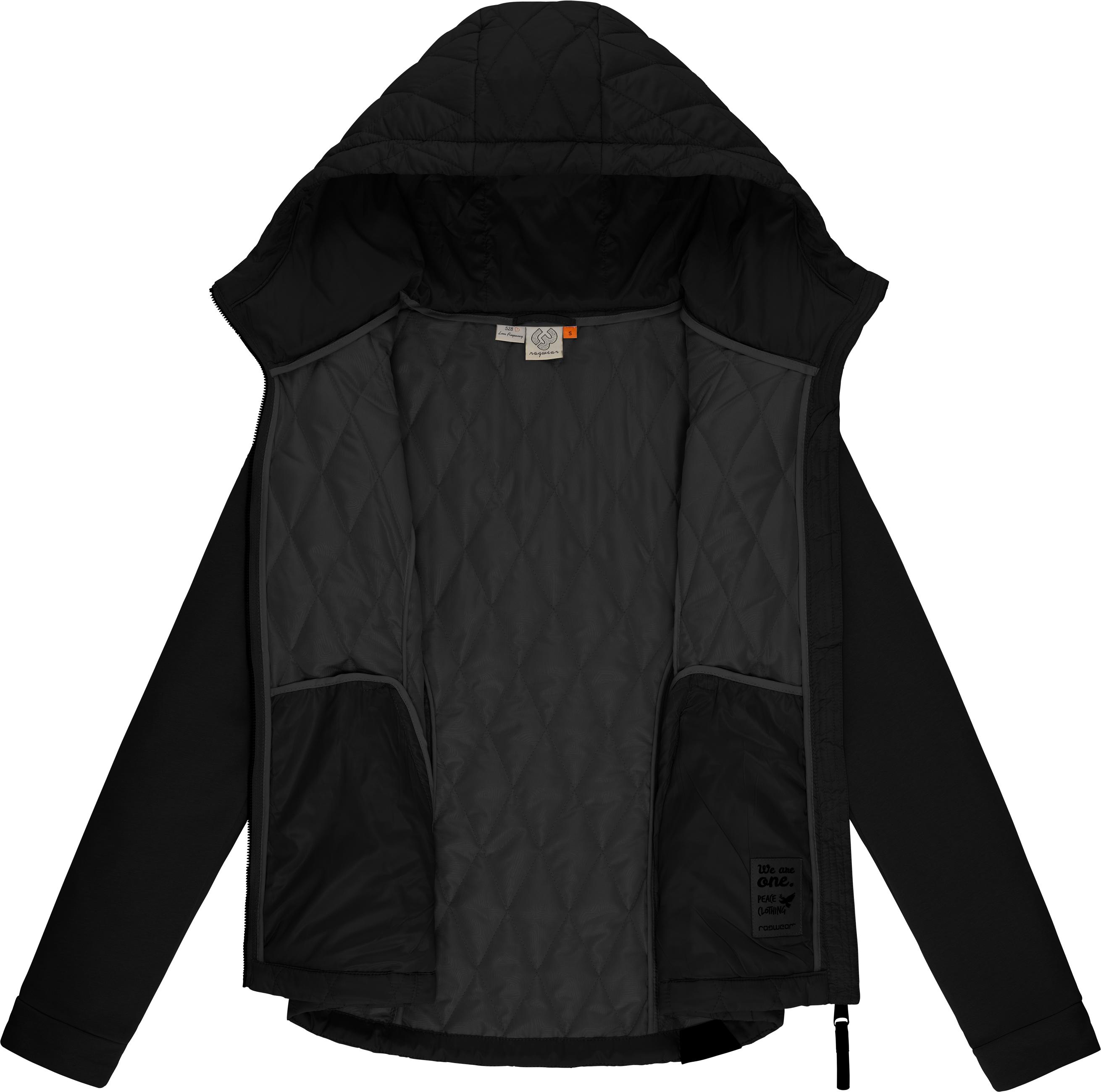 Leichte Steppjacke mit Kapuze "Lucinda" Black024