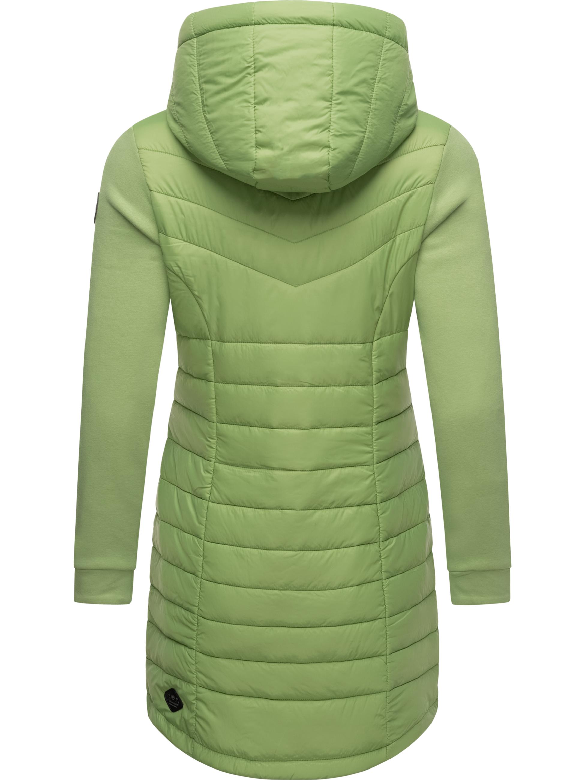 Leichter Steppmantel mit weichen Ärmeln "Lucinda Long" Light Green24