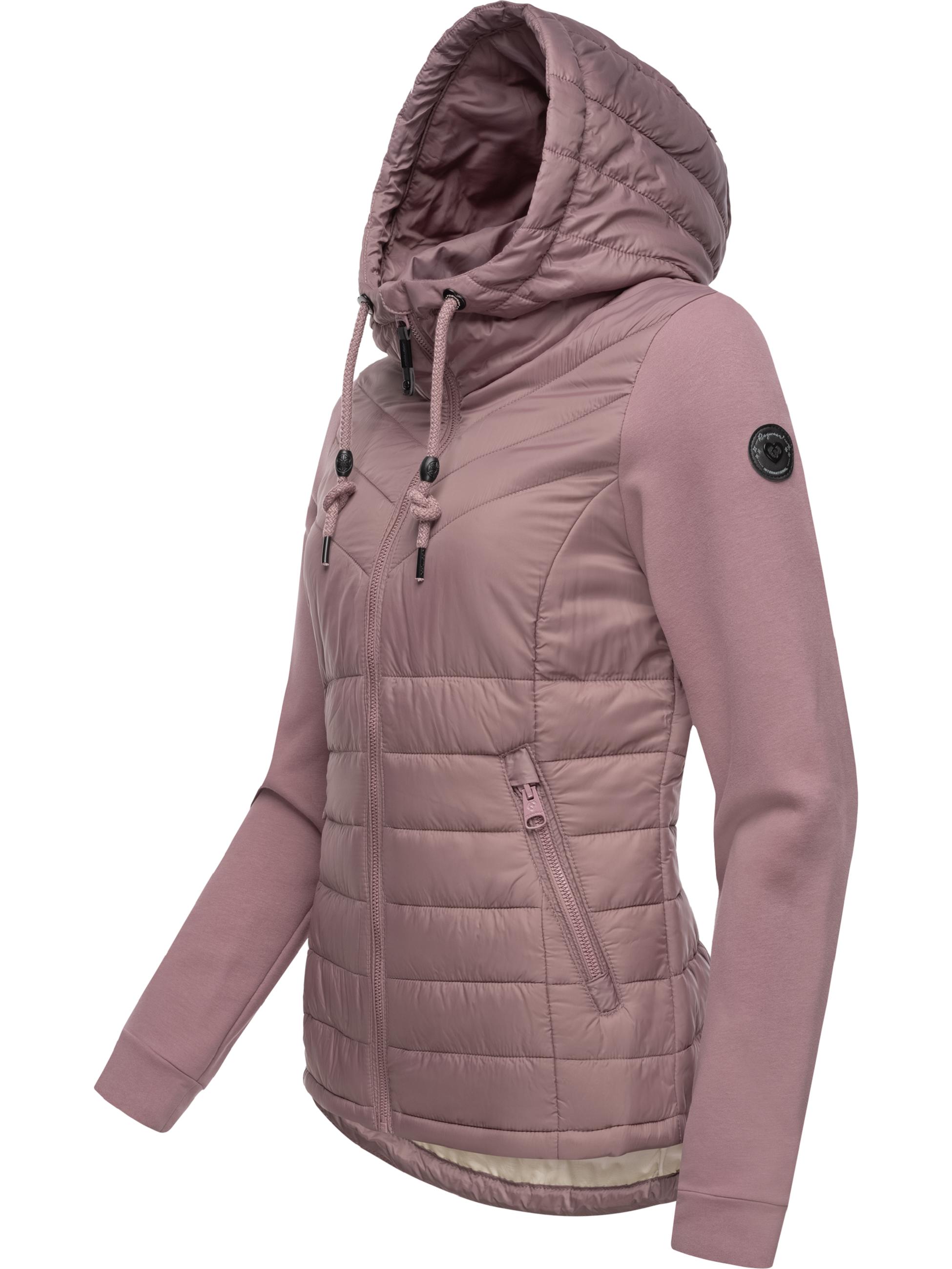 Leichte Steppjacke mit Kapuze "Lucinda" Mauve24