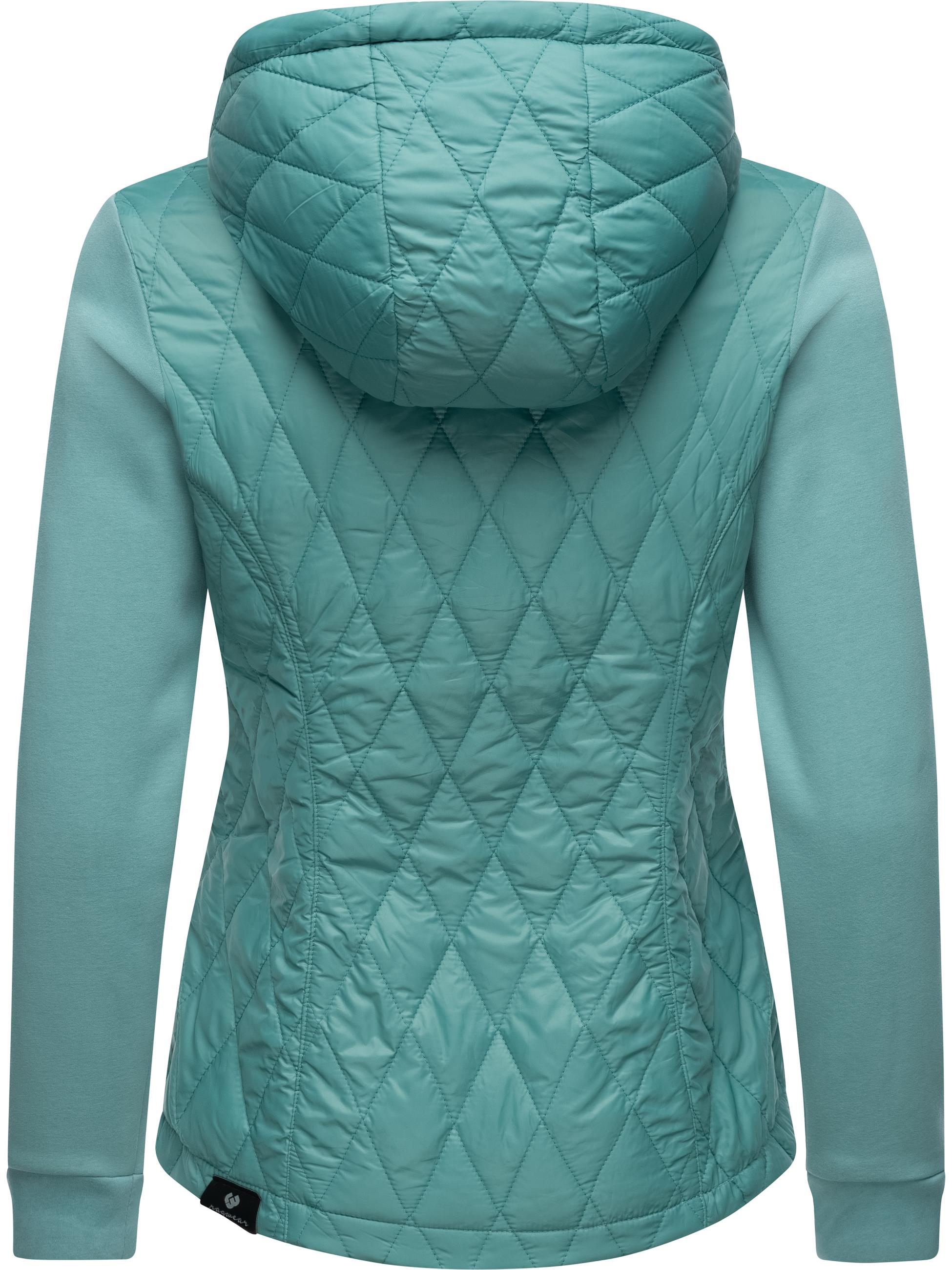 Leichte Steppjacke mit Kapuze "Lucinda" Ocean Green024