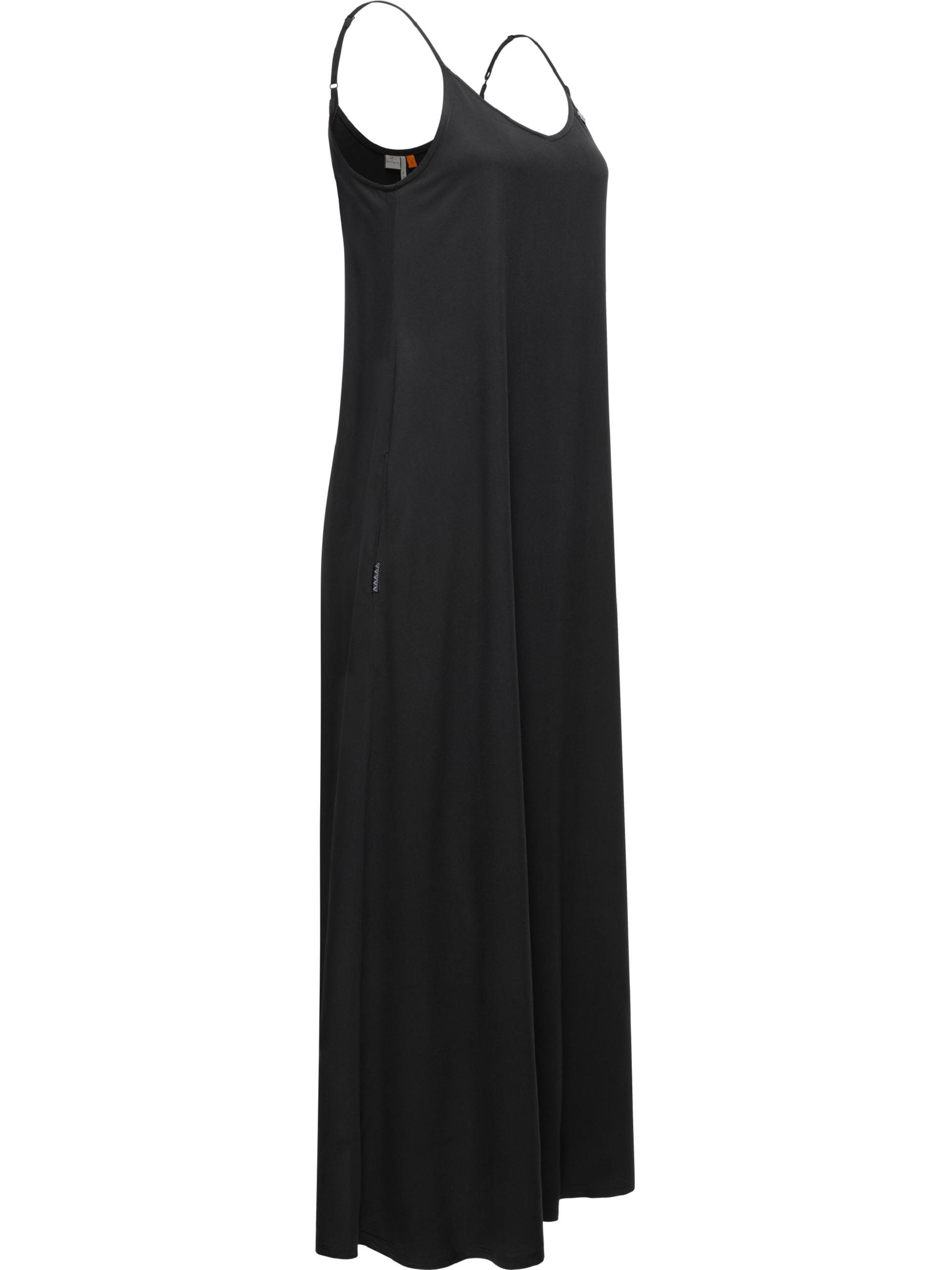 Ragwear Damen Kleid Dress Sommerkleid lang Ludvika Black24