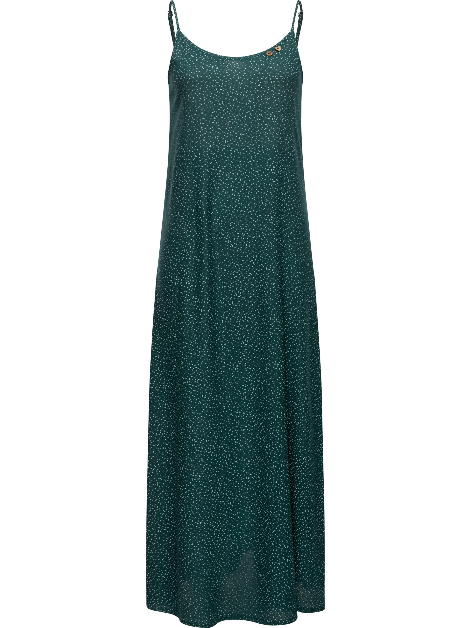 Ragwear Damen Kleid Dress Sommerkleid lang Ludvika Dark Green23