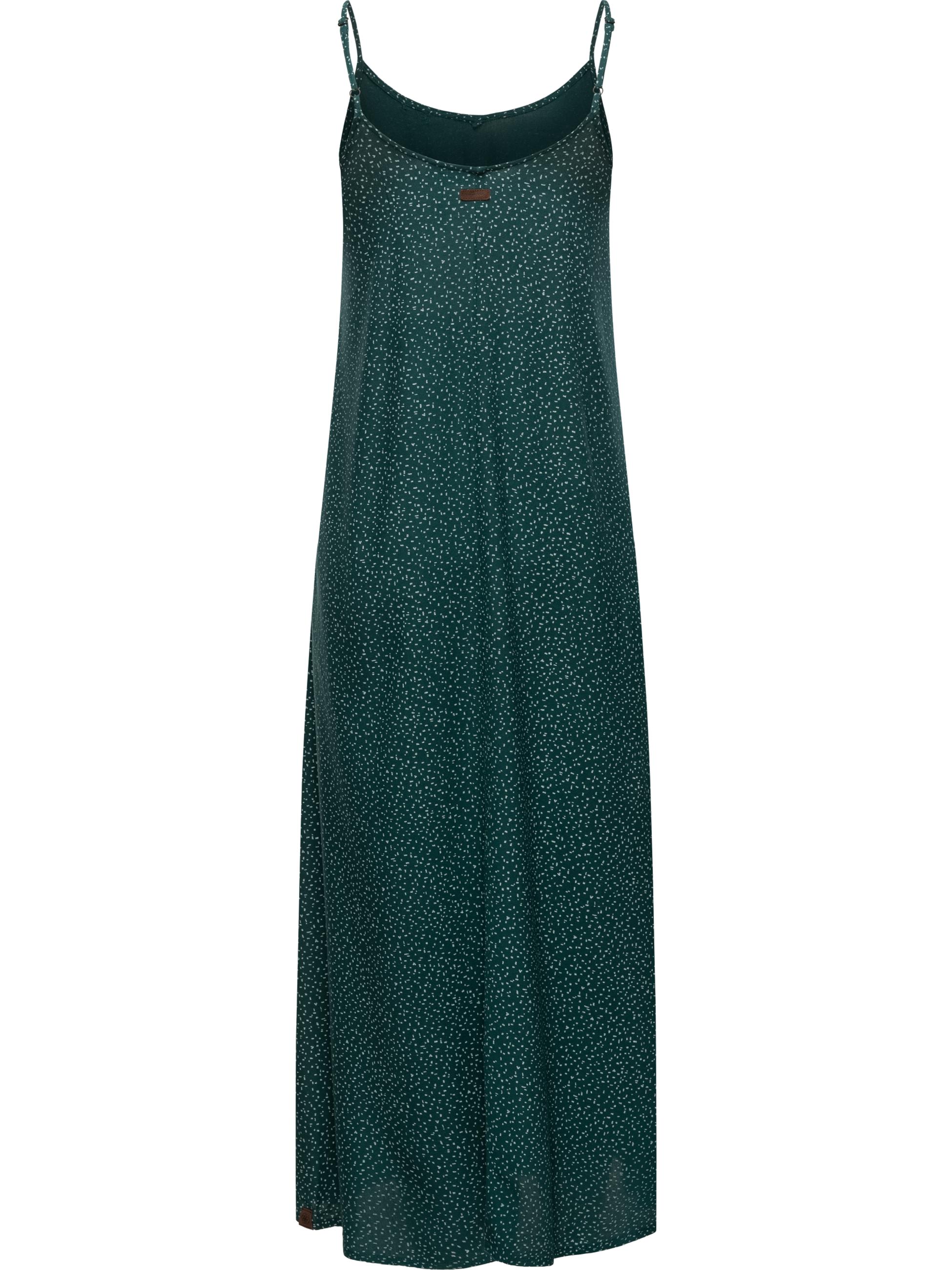 Ragwear Damen Kleid Dress Sommerkleid lang Ludvika Dark Green23