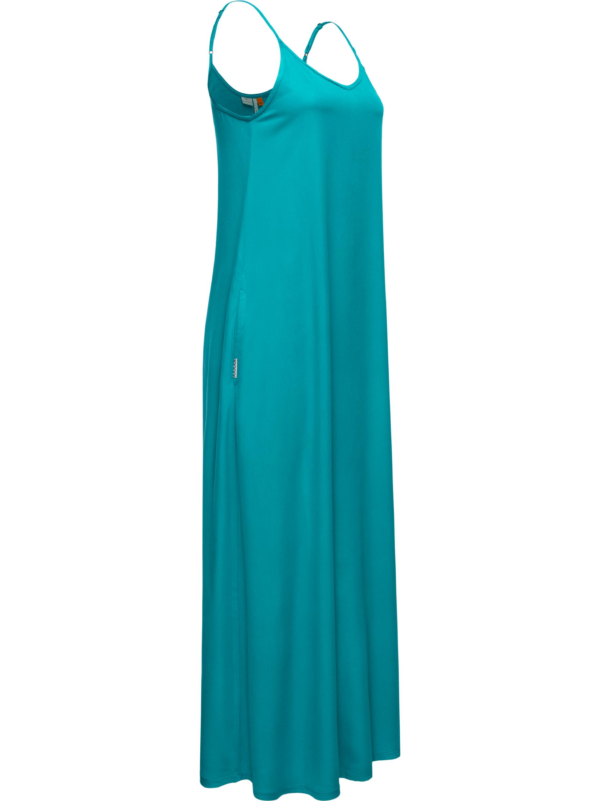 Ragwear Damen Kleid Dress Sommerkleid lang Ludvika Teal Green24