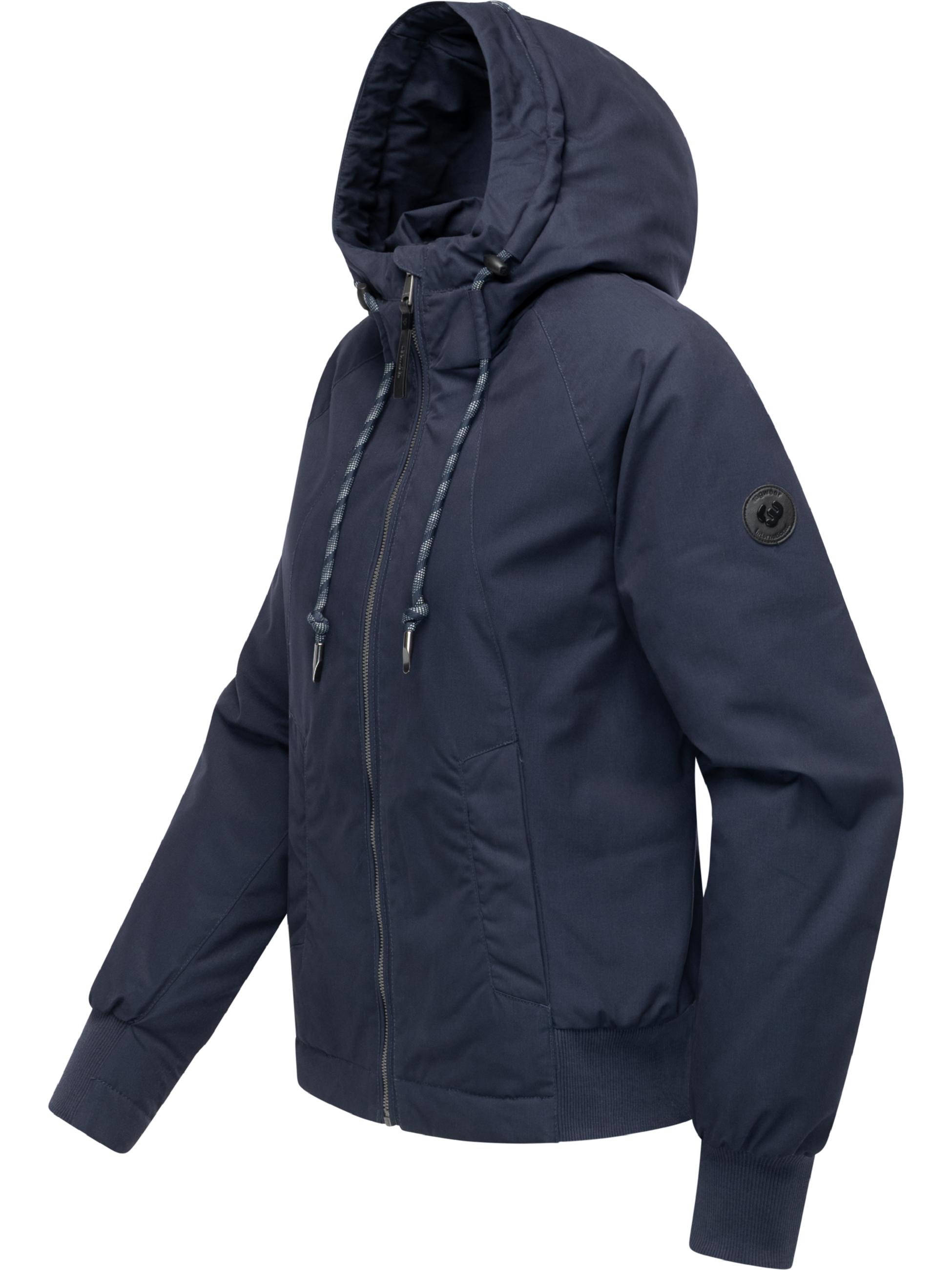 Gefütterte Übergangsjacke mit Kapuze "Lumie YOUMODO" Navy