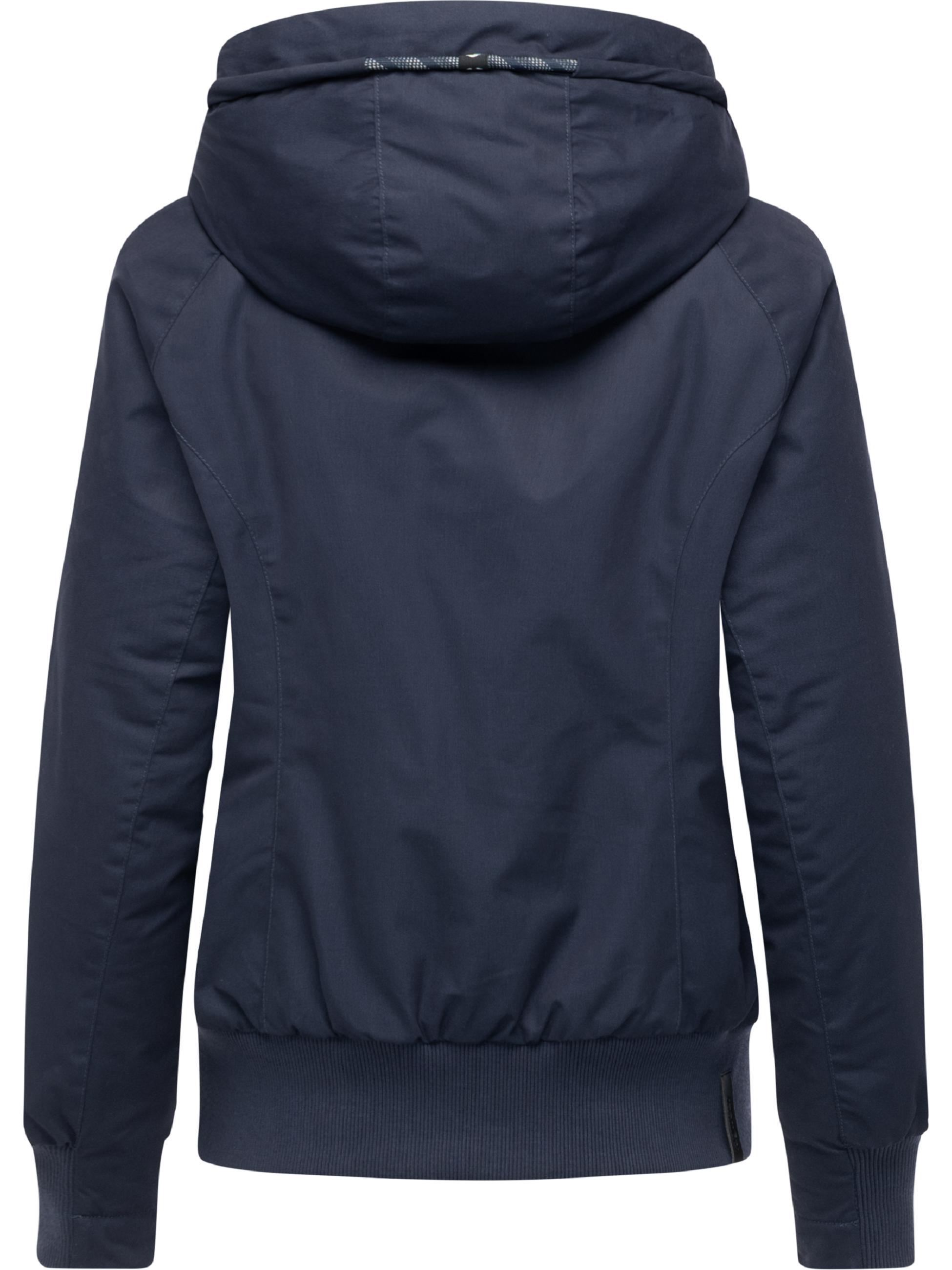 Gefütterte Übergangsjacke mit Kapuze "Lumie YOUMODO" Navy