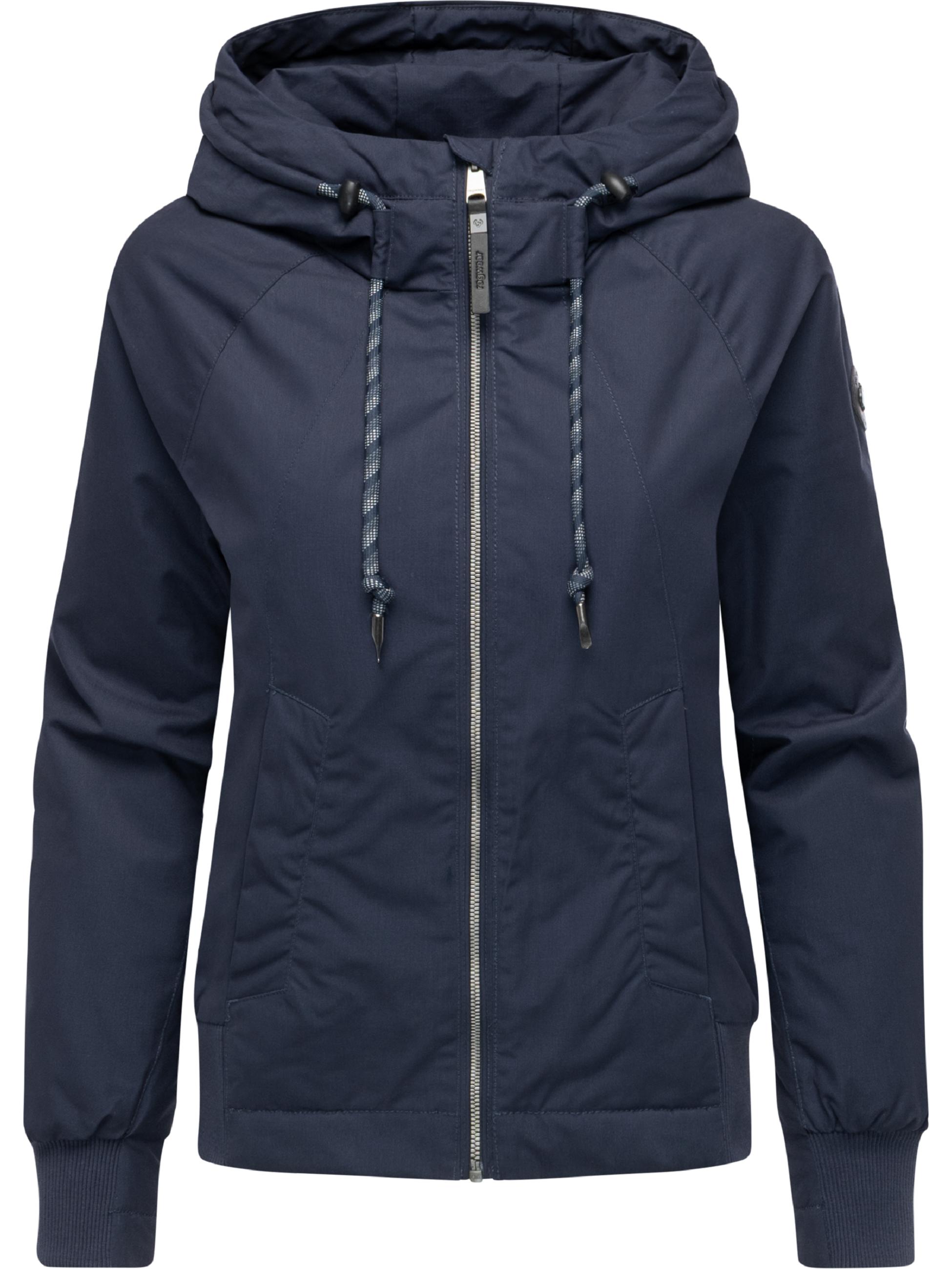 Gefütterte Übergangsjacke mit Kapuze "Lumie YOUMODO" Navy