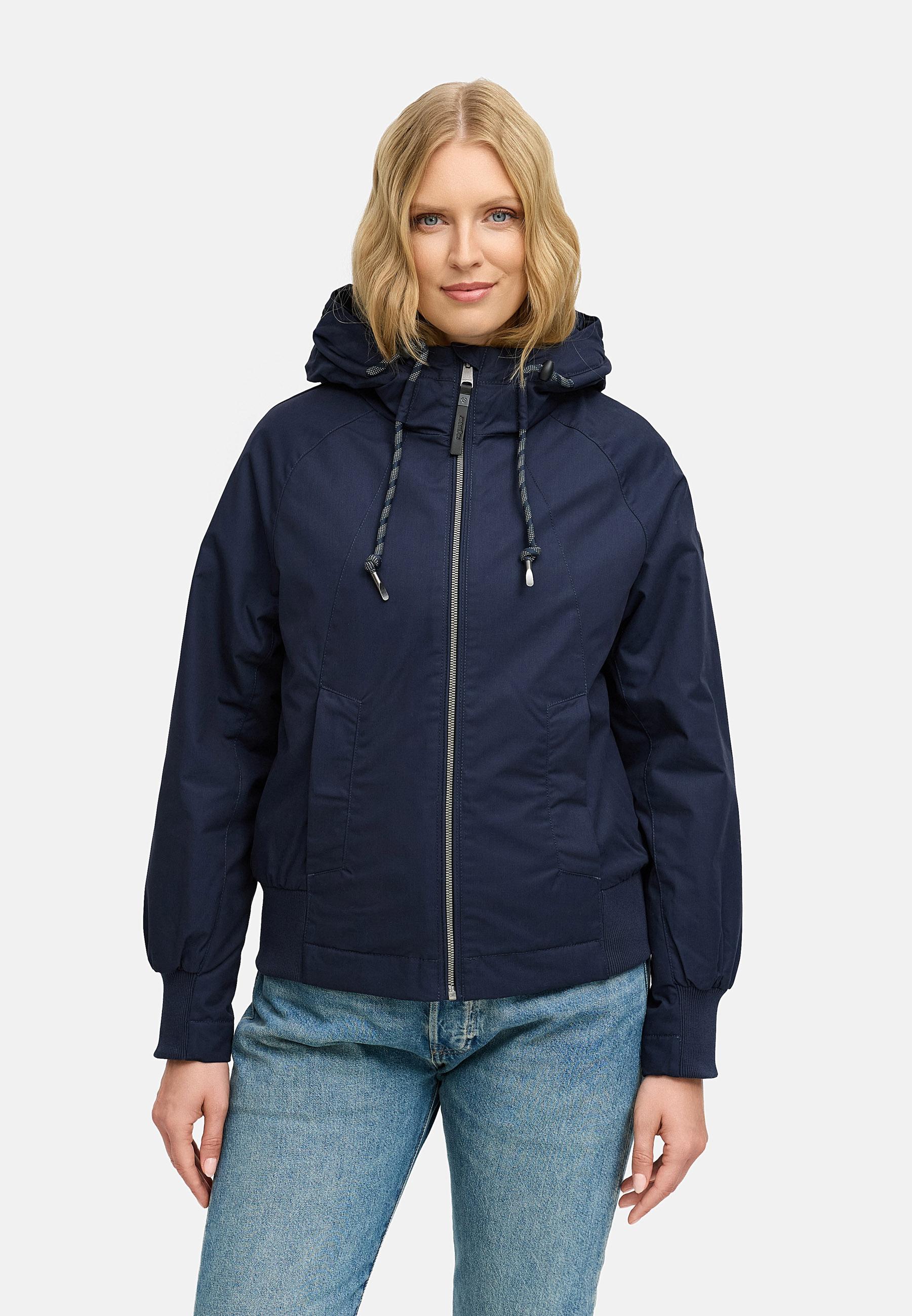 Gefütterte Übergangsjacke mit Kapuze "Lumie YOUMODO" Navy