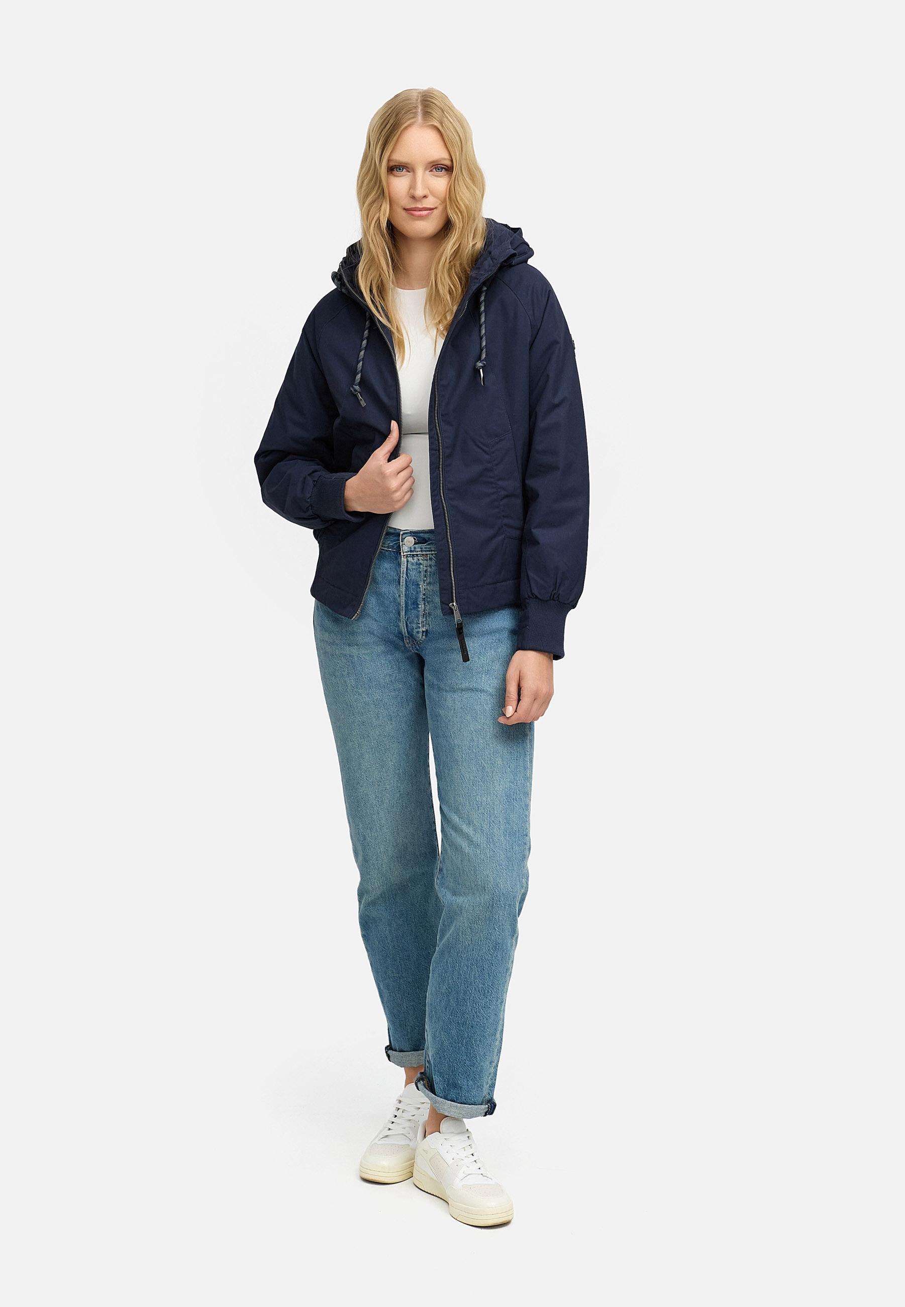 Gefütterte Übergangsjacke mit Kapuze "Lumie YOUMODO" Navy